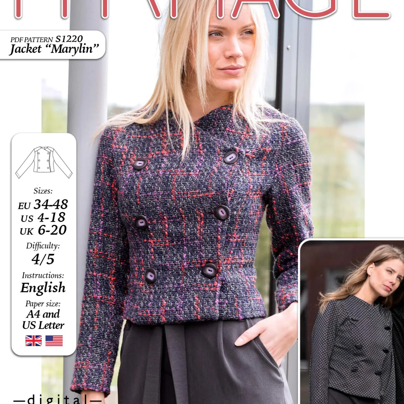 S1220 Coat Marylin