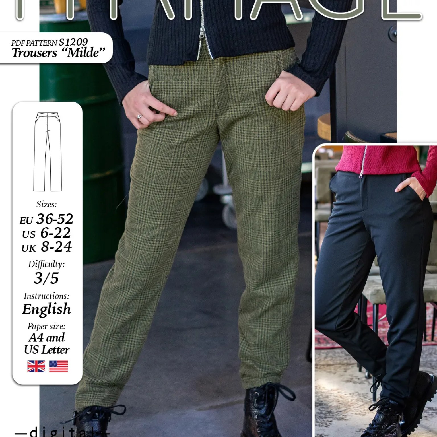 S1209 Trousers Milde