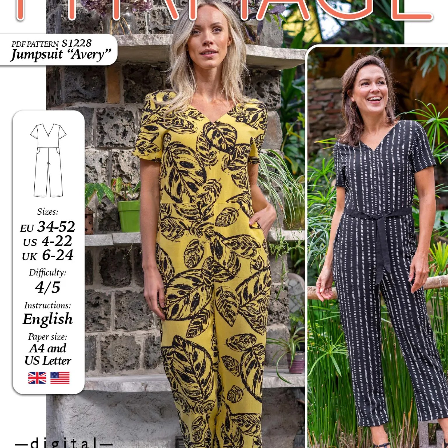 S1228 Jumpsuit Avery