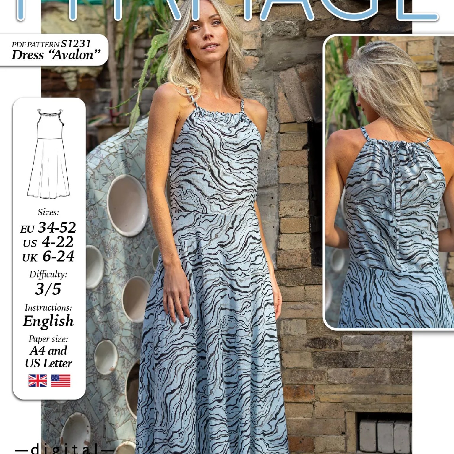 S1231 Dress Avalon