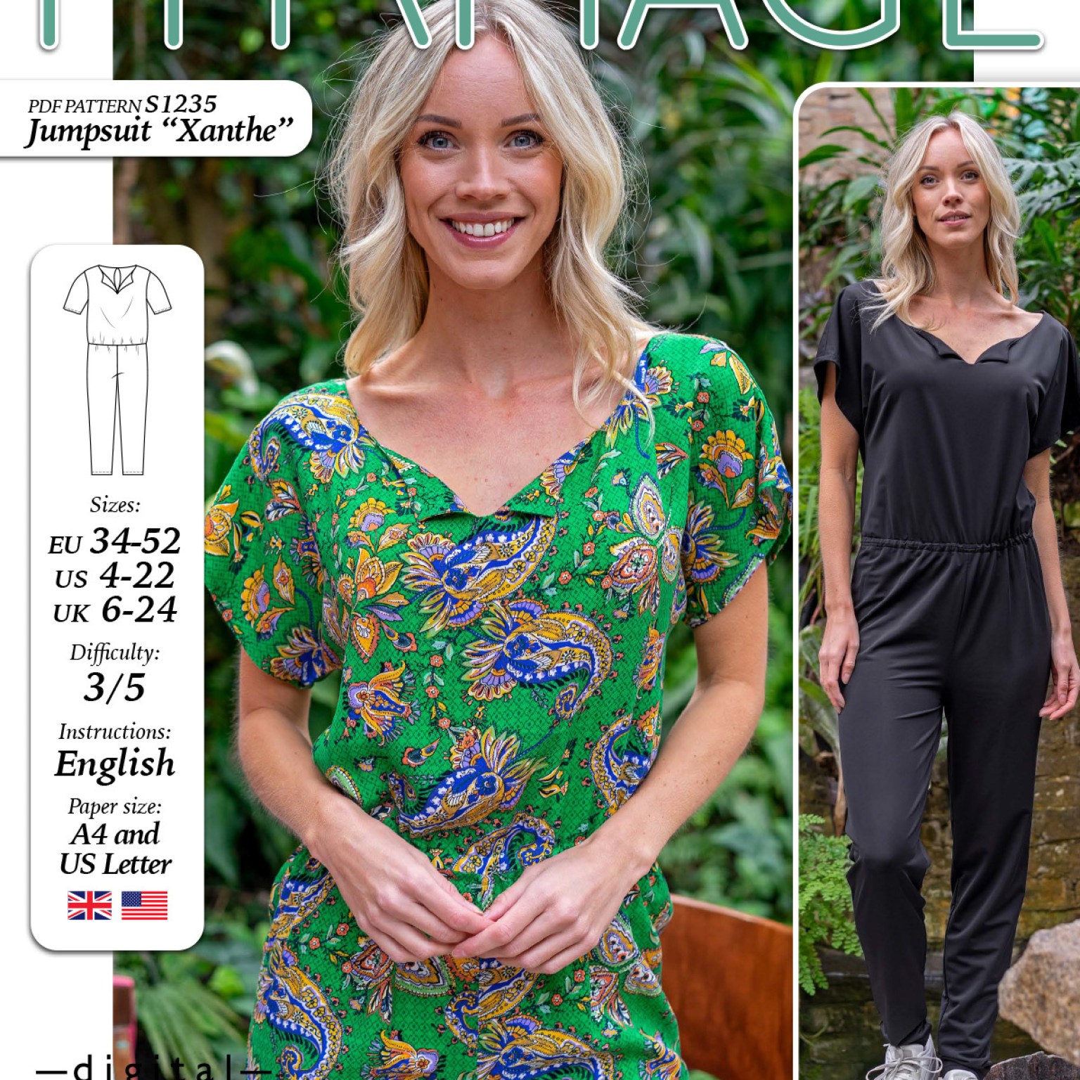 S1235 Jumpsuit Xanthe