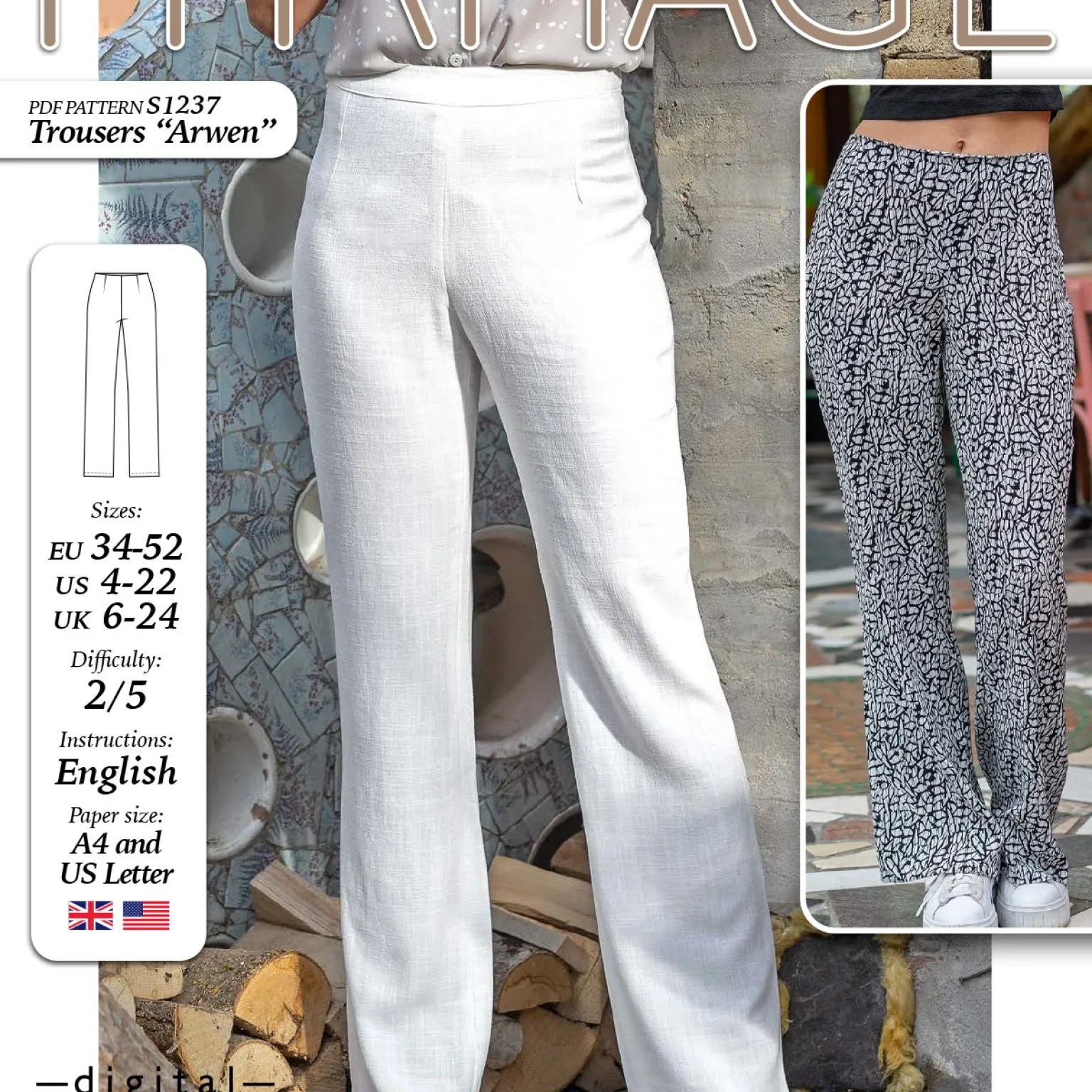S1237 Trousers Arwen