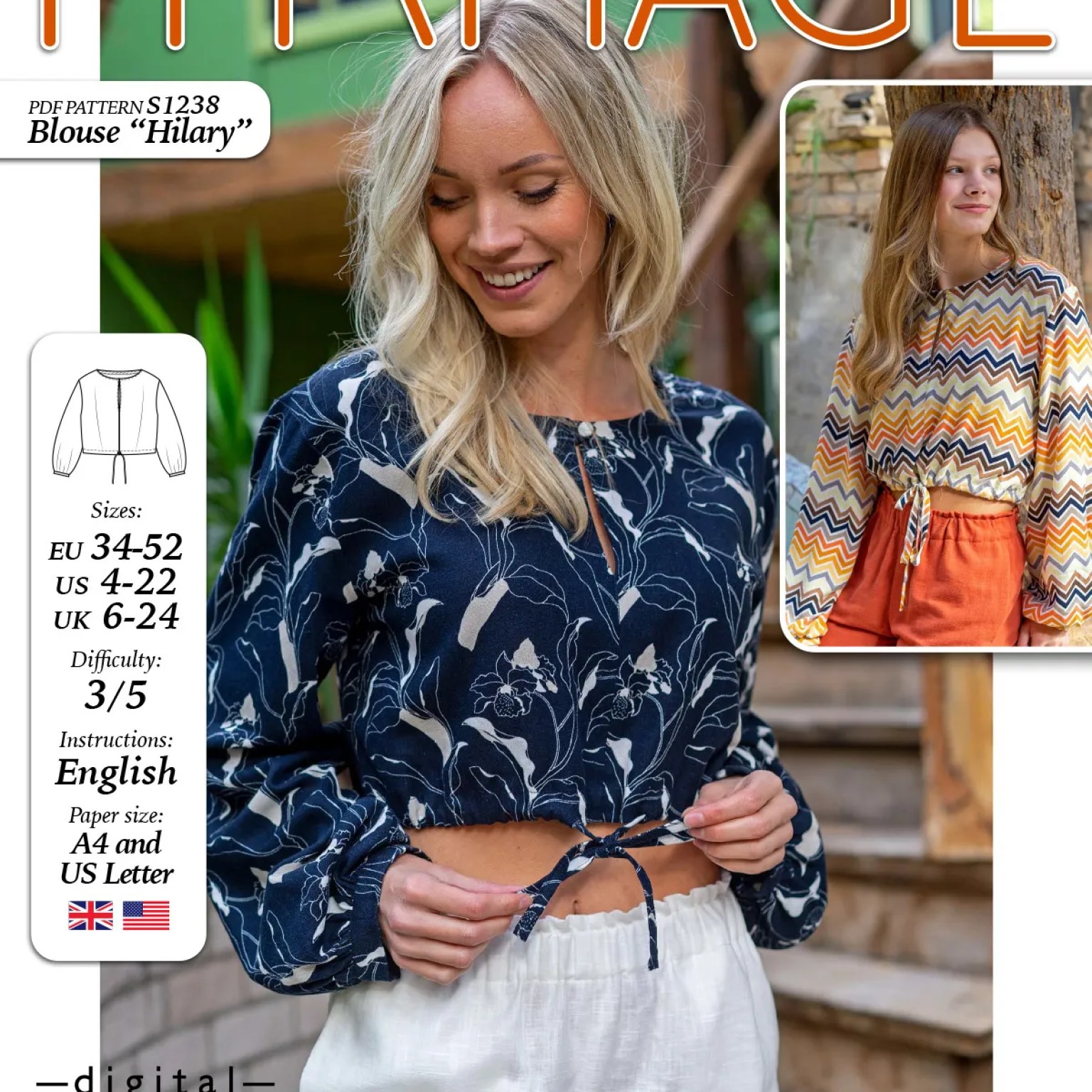 S1238 Blouse Hilary