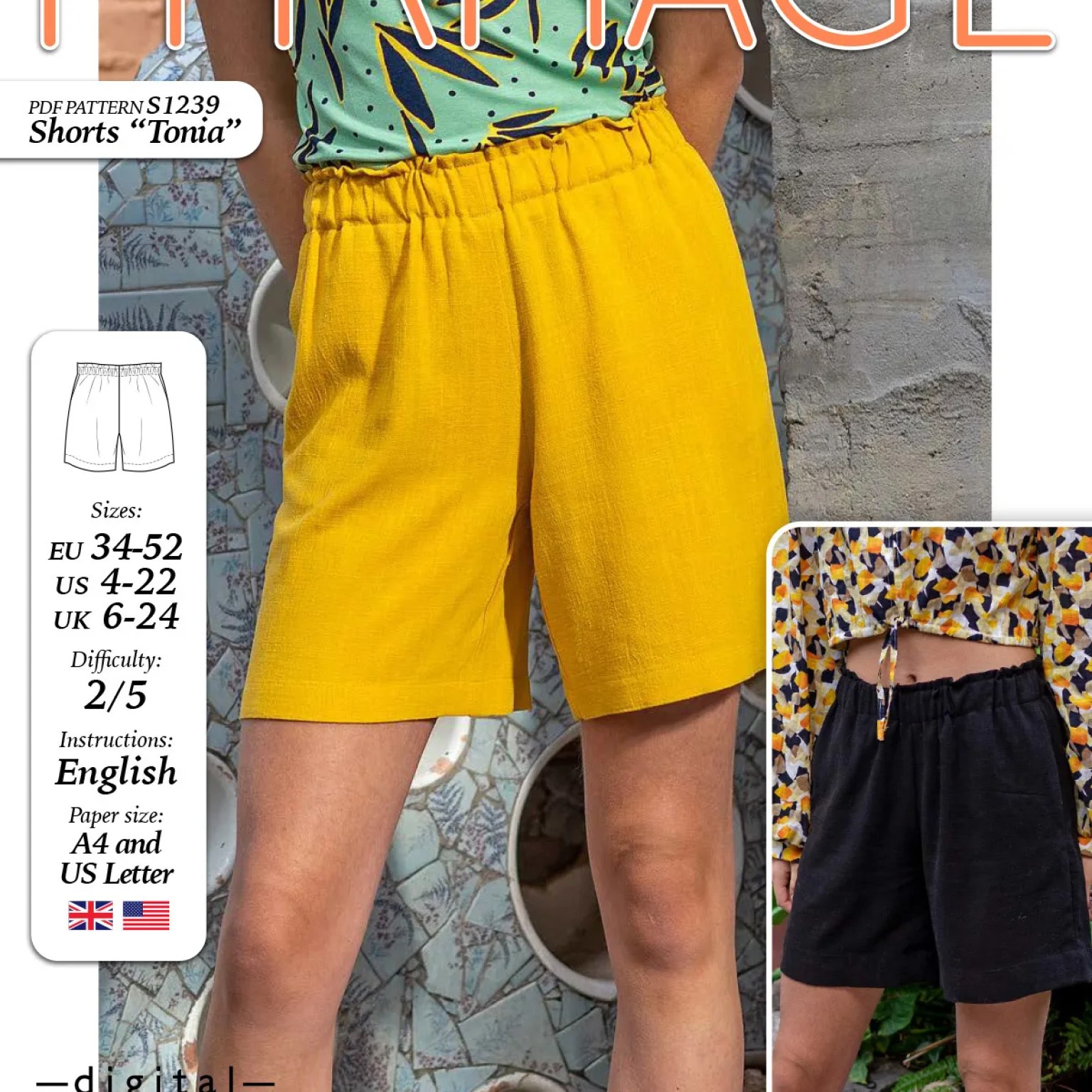 S1239 Shorts Tonia