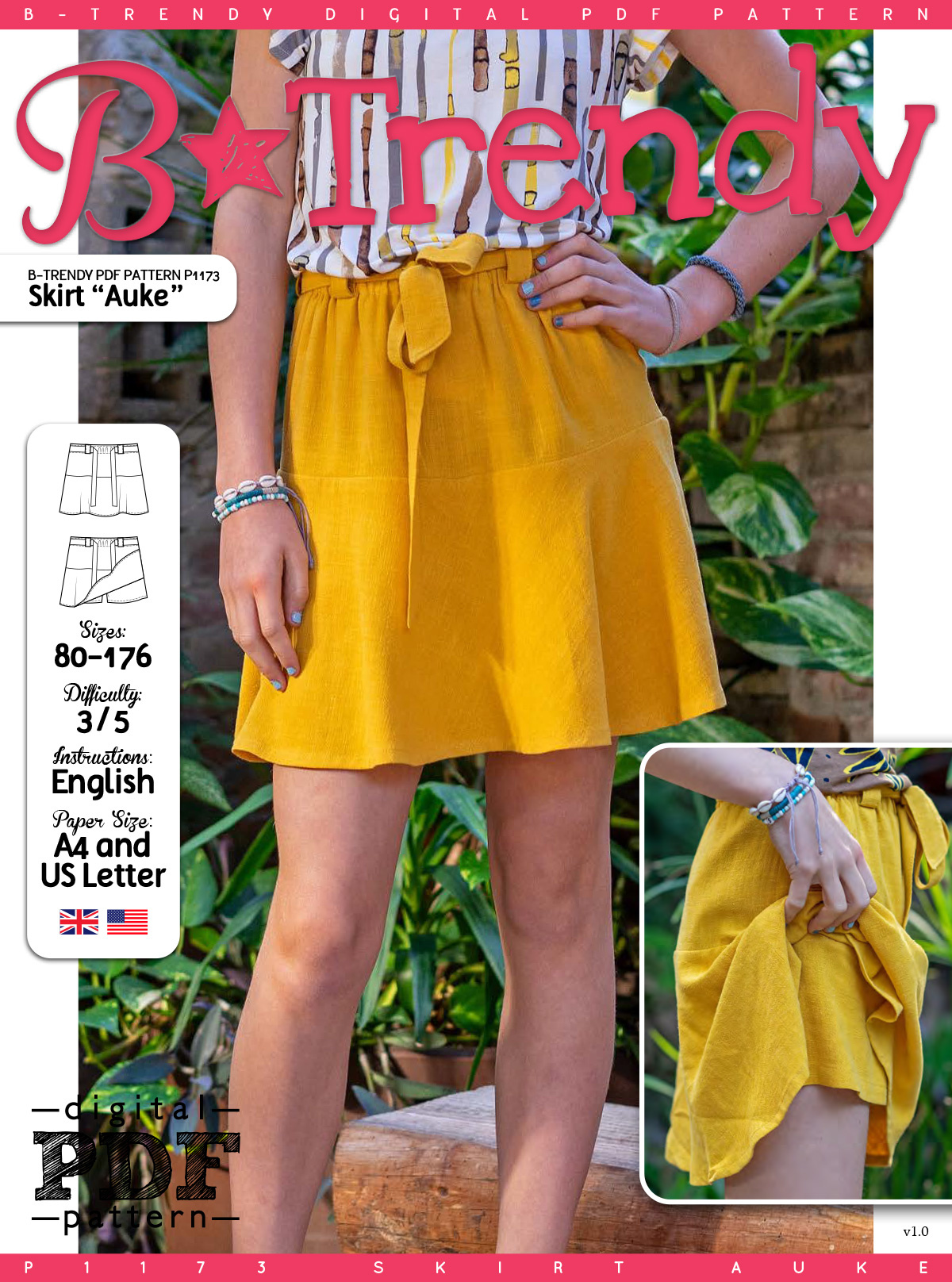 P1173 Skirt Auke P1173 Skirt Auke