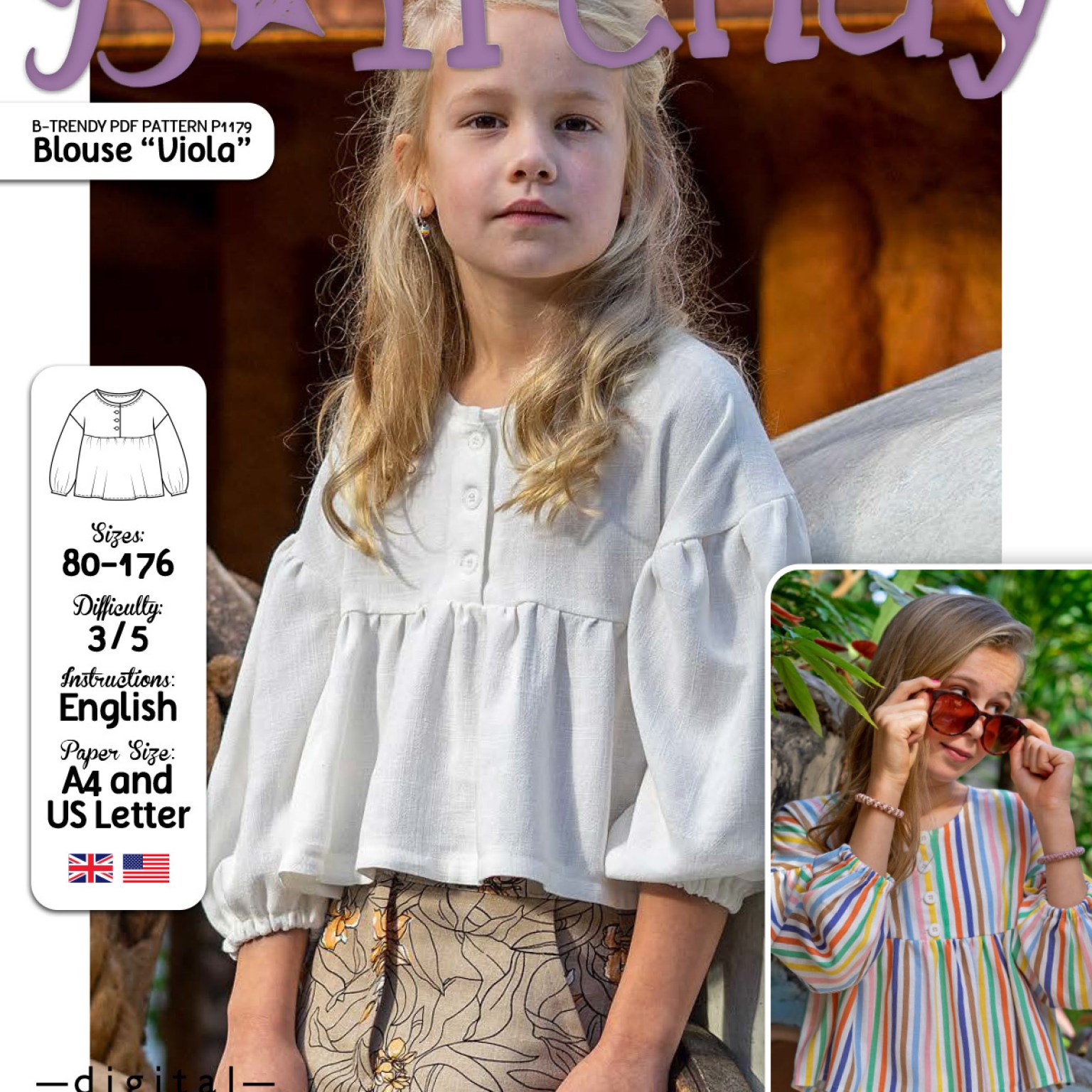 P1179 Blouse Viola