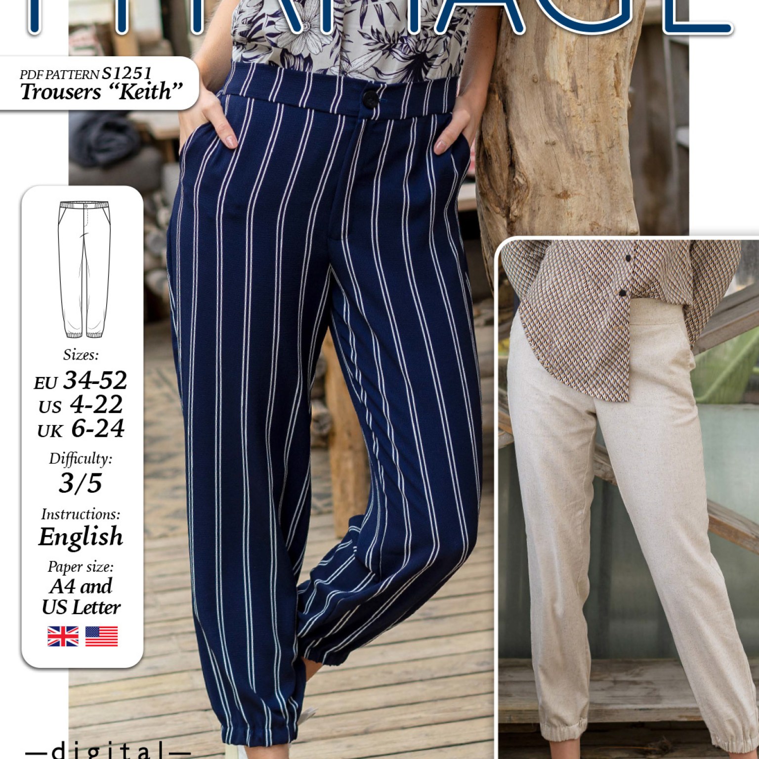 S1251 Trousers Keith