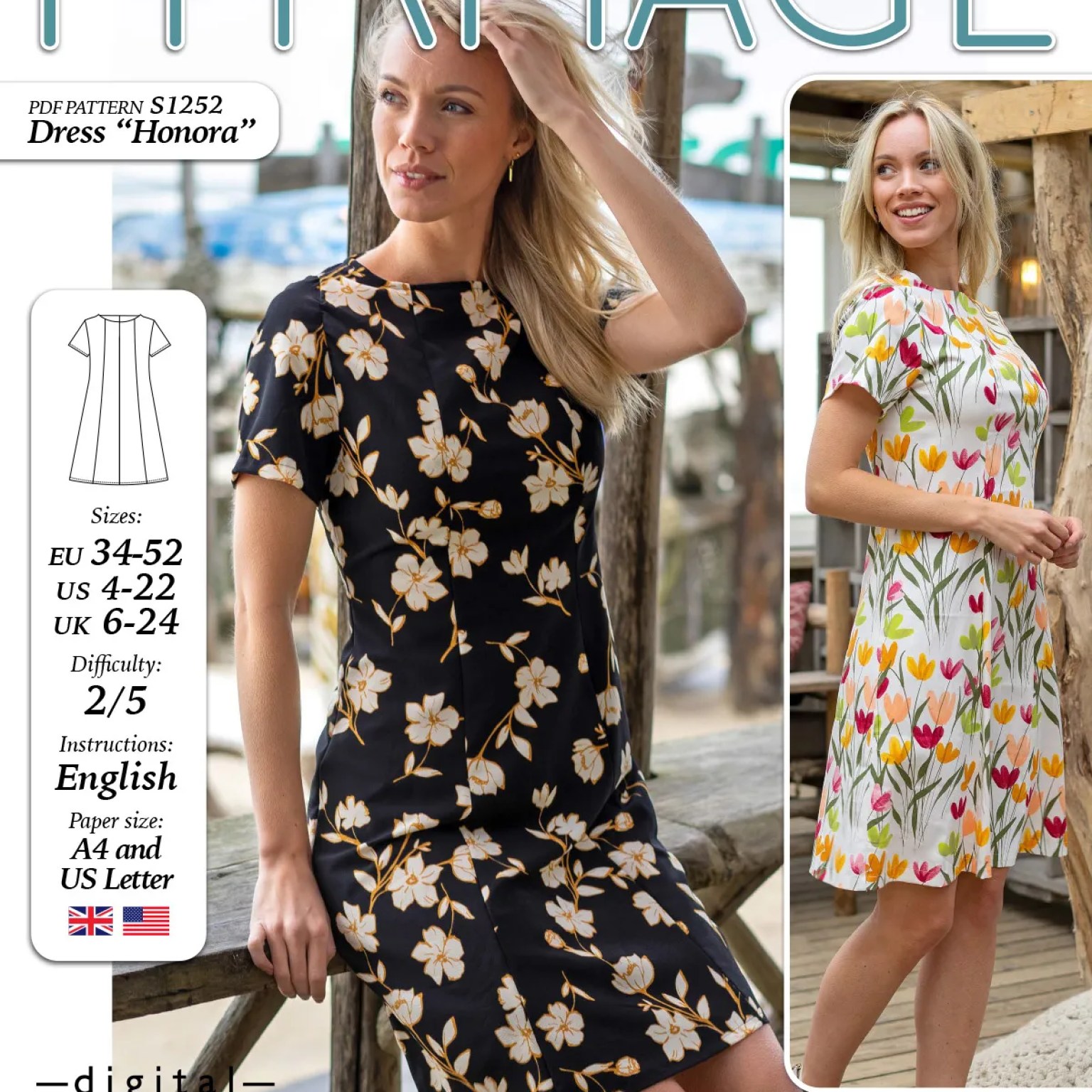 S1252 Dress Honora