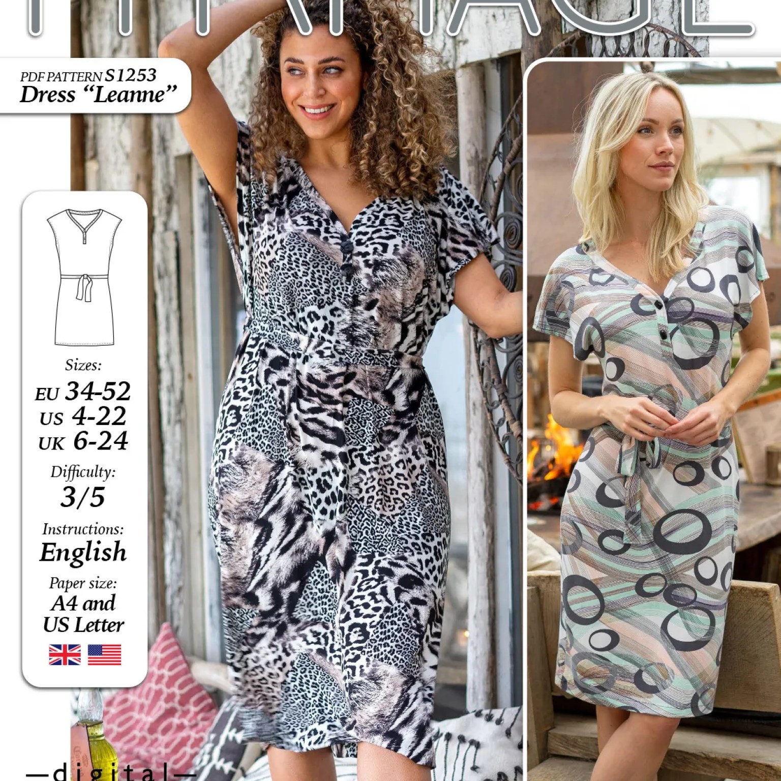 S1253 Dress Leanne