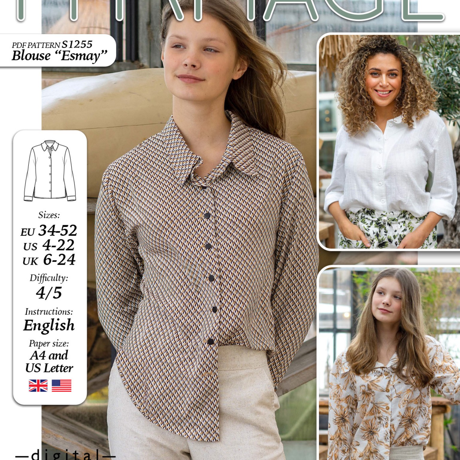 S1255 Blouse Esmay