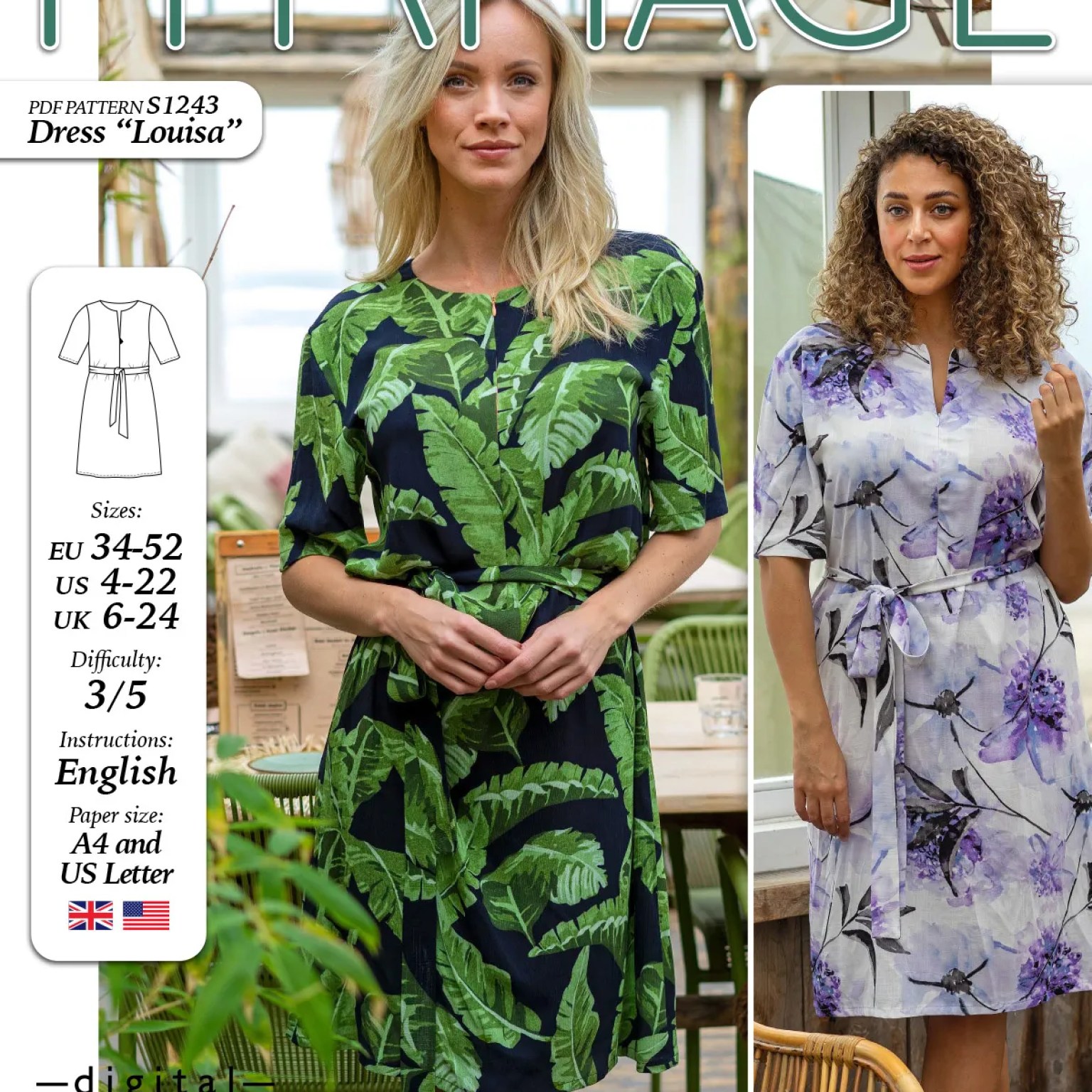 S1243 Dress Louisa