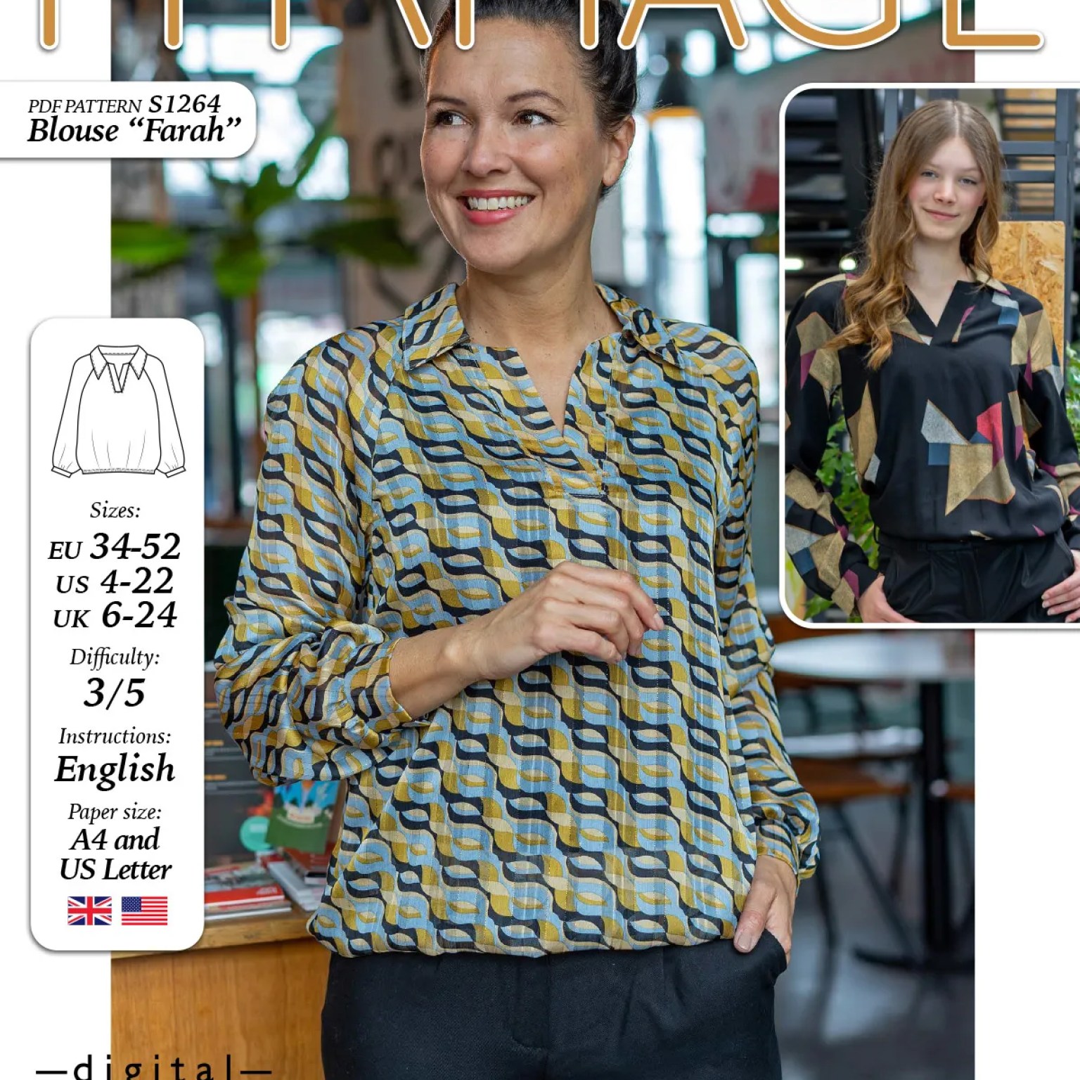 S1264 Blouse Farah