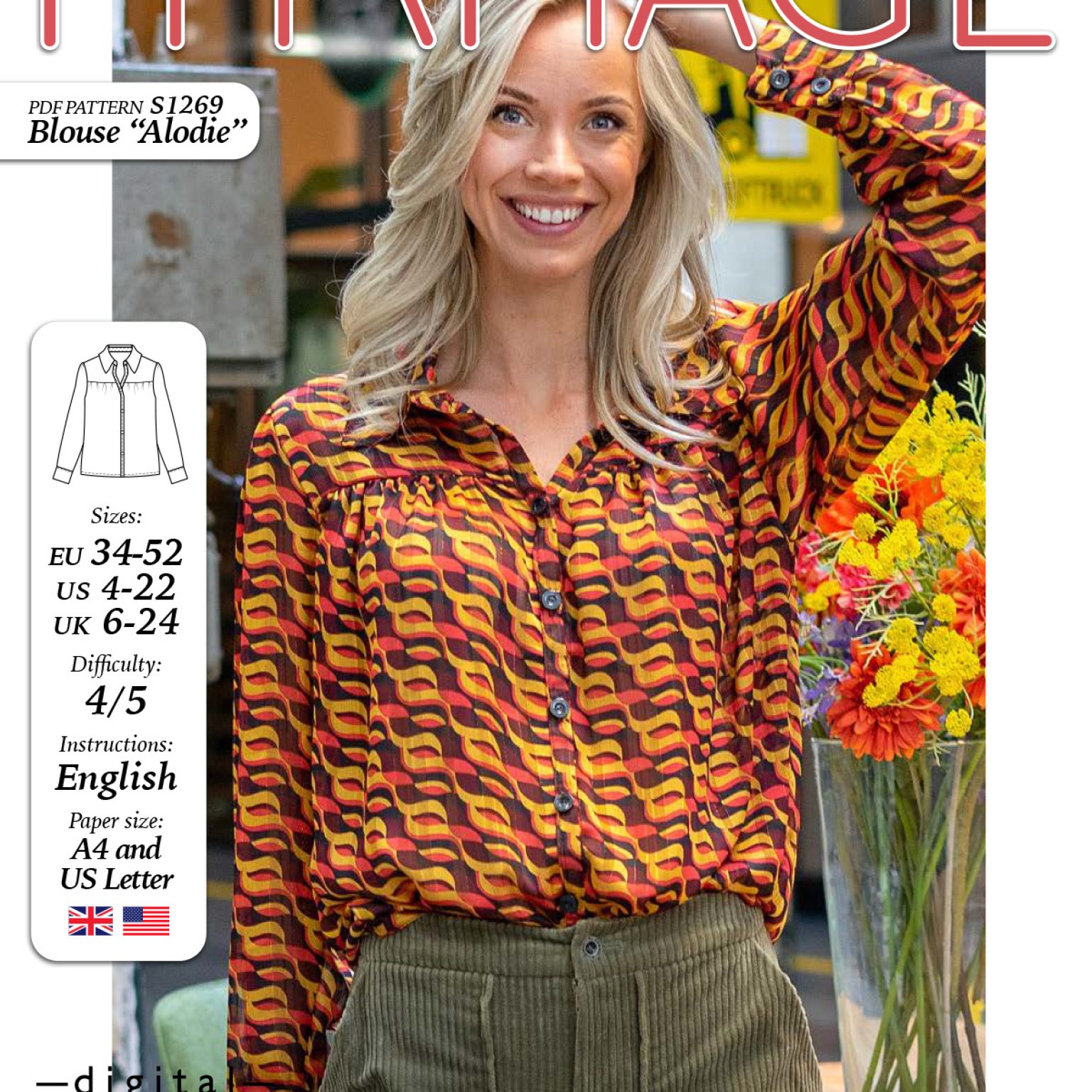 S1269 Blouse Alodie