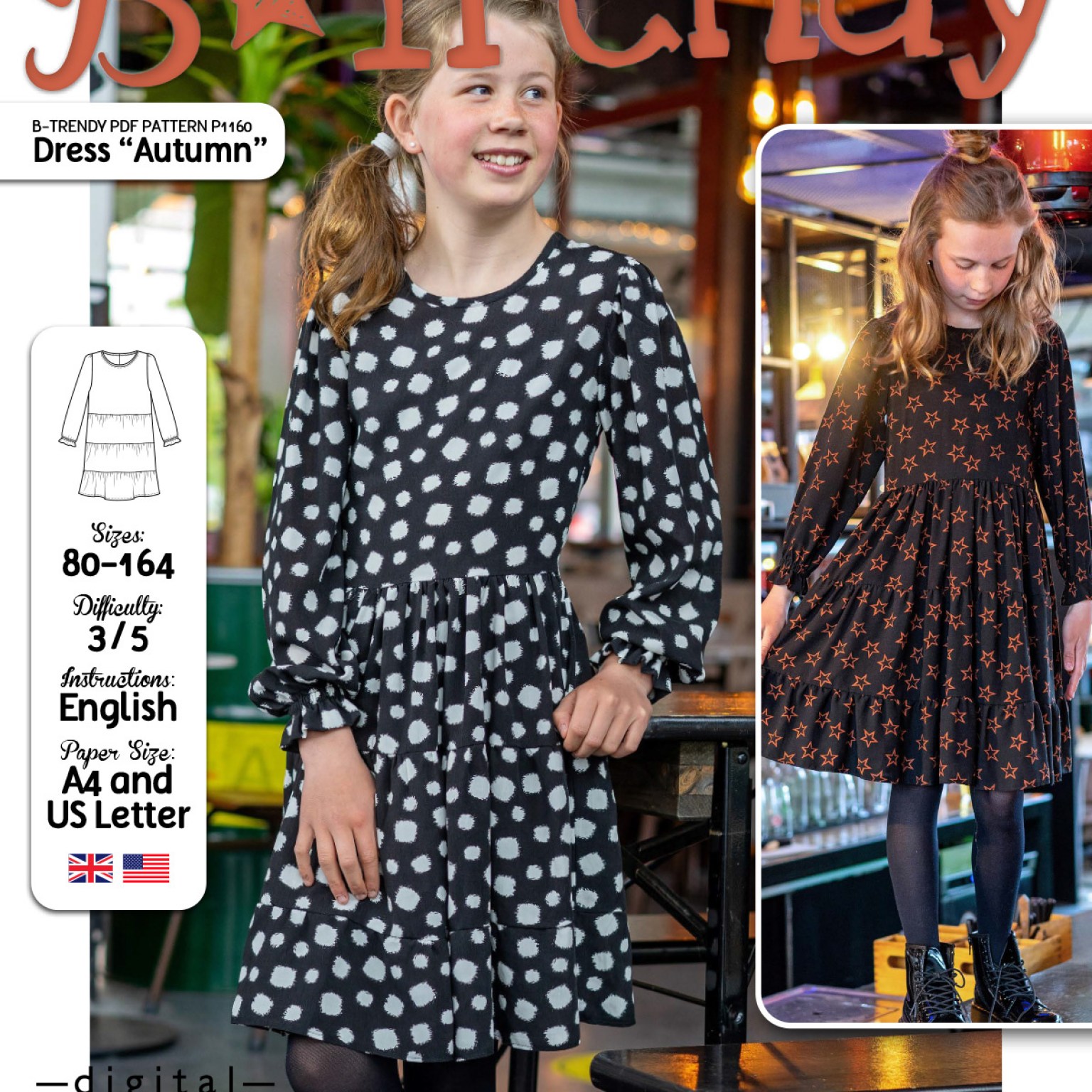 P1160 Dress Autumn