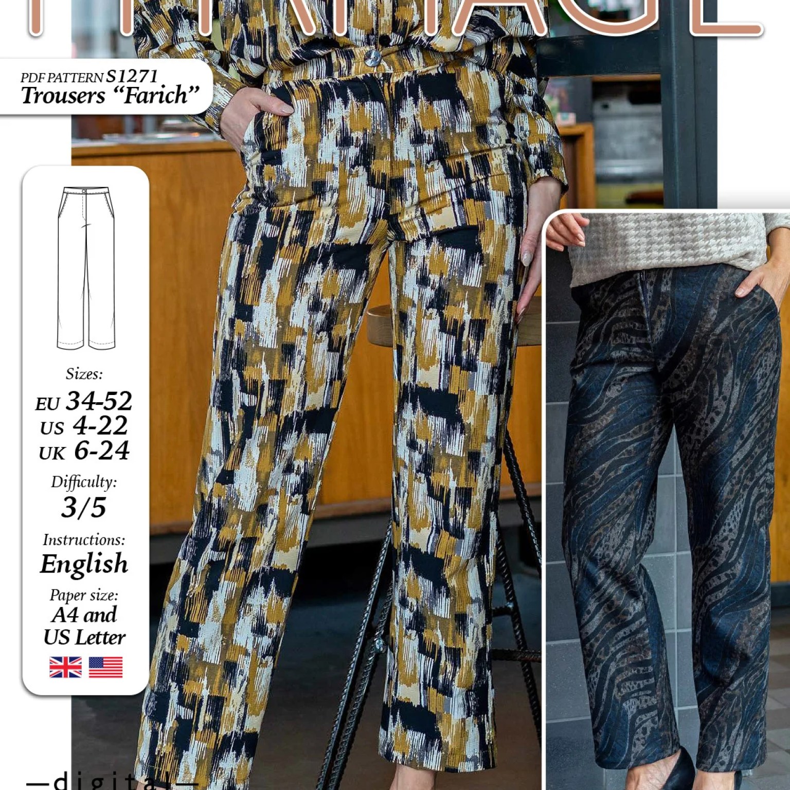 S1271 Trousers Farich