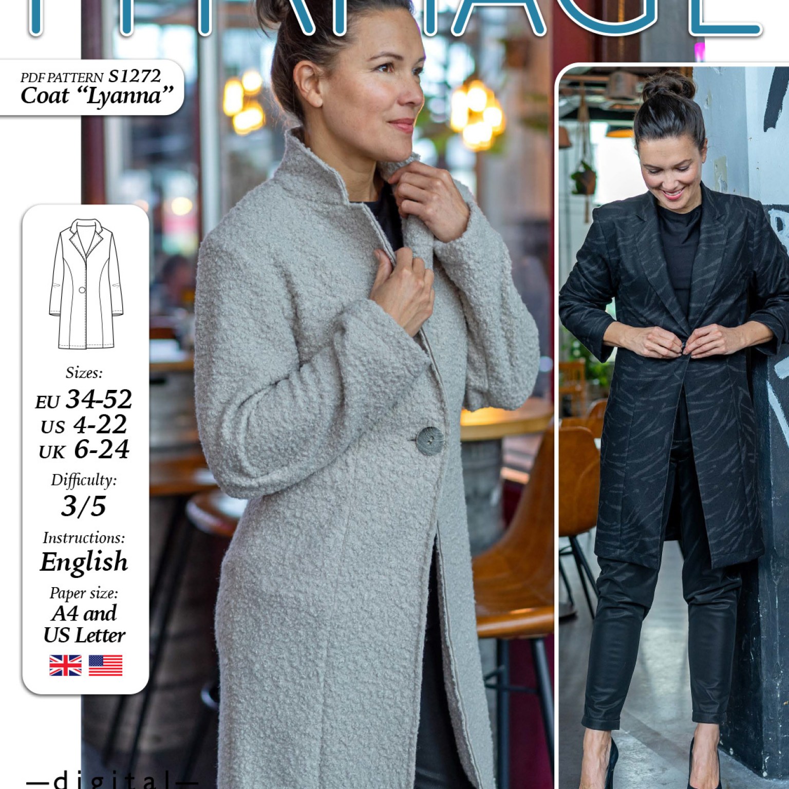 S1272 Coat Lyanna