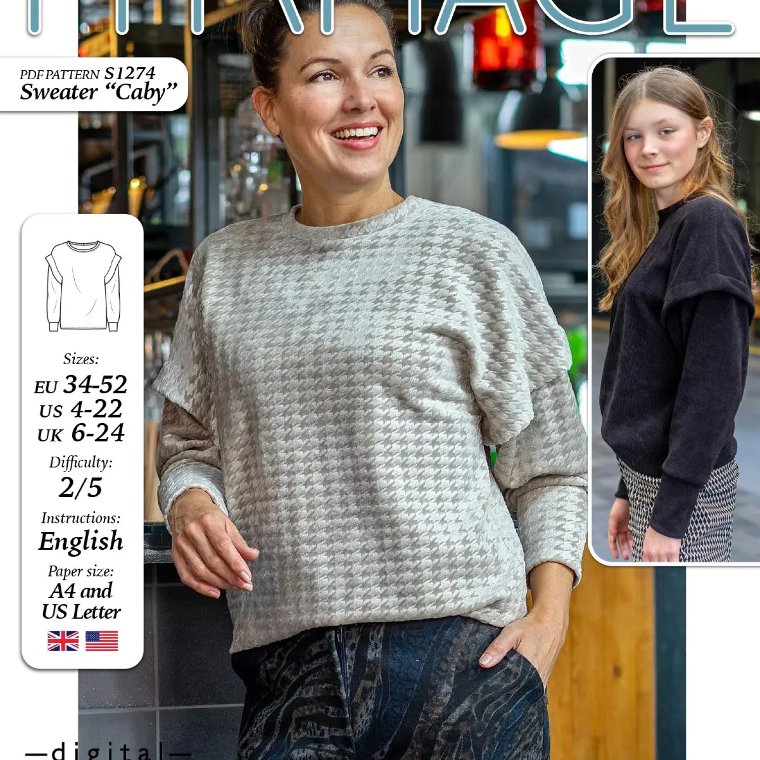 S1274 Sweater Caby