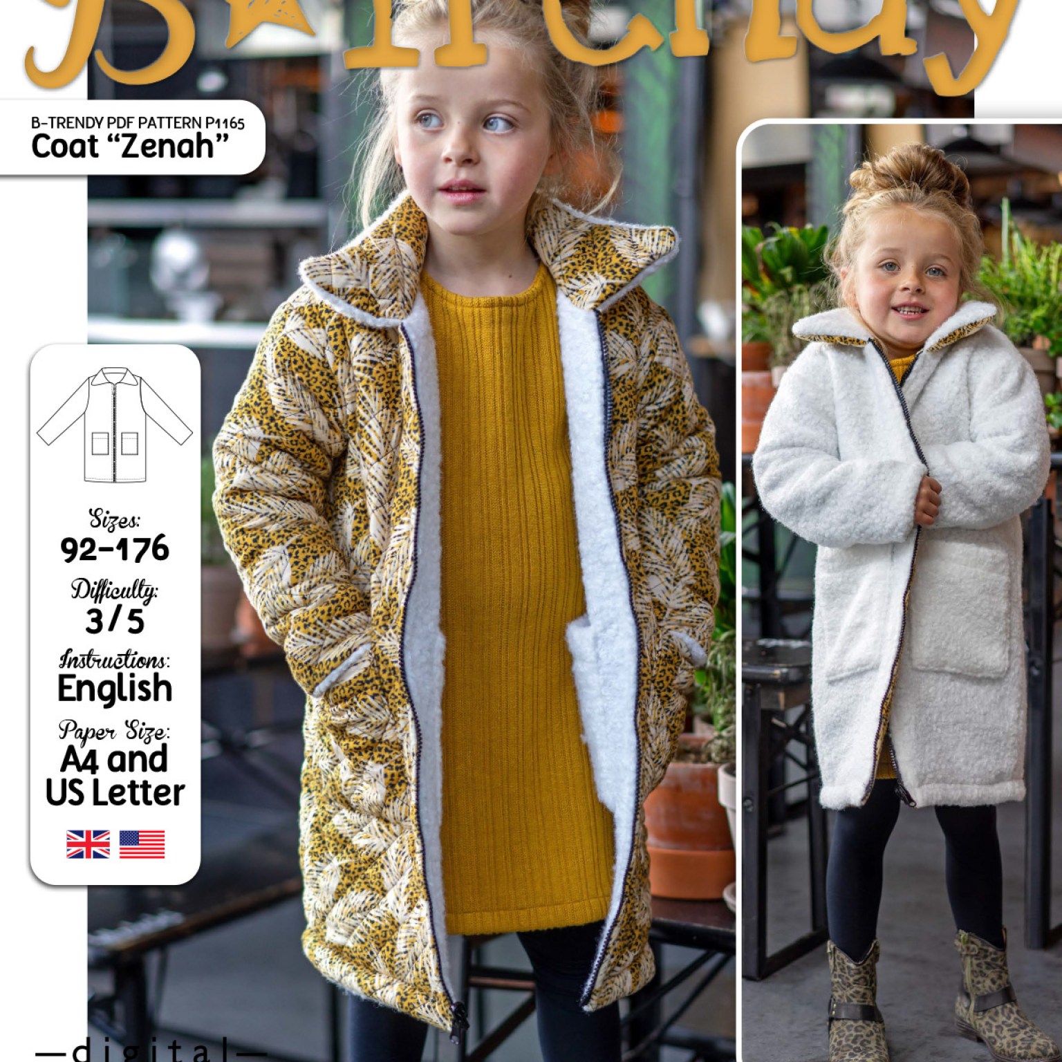 P1165 Coat Zenah