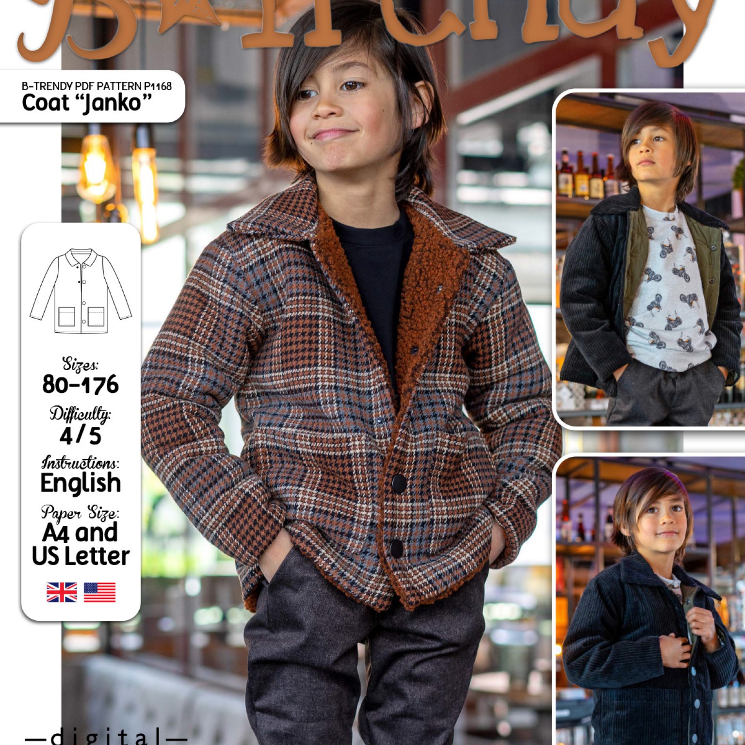 P1168 Coat Janko