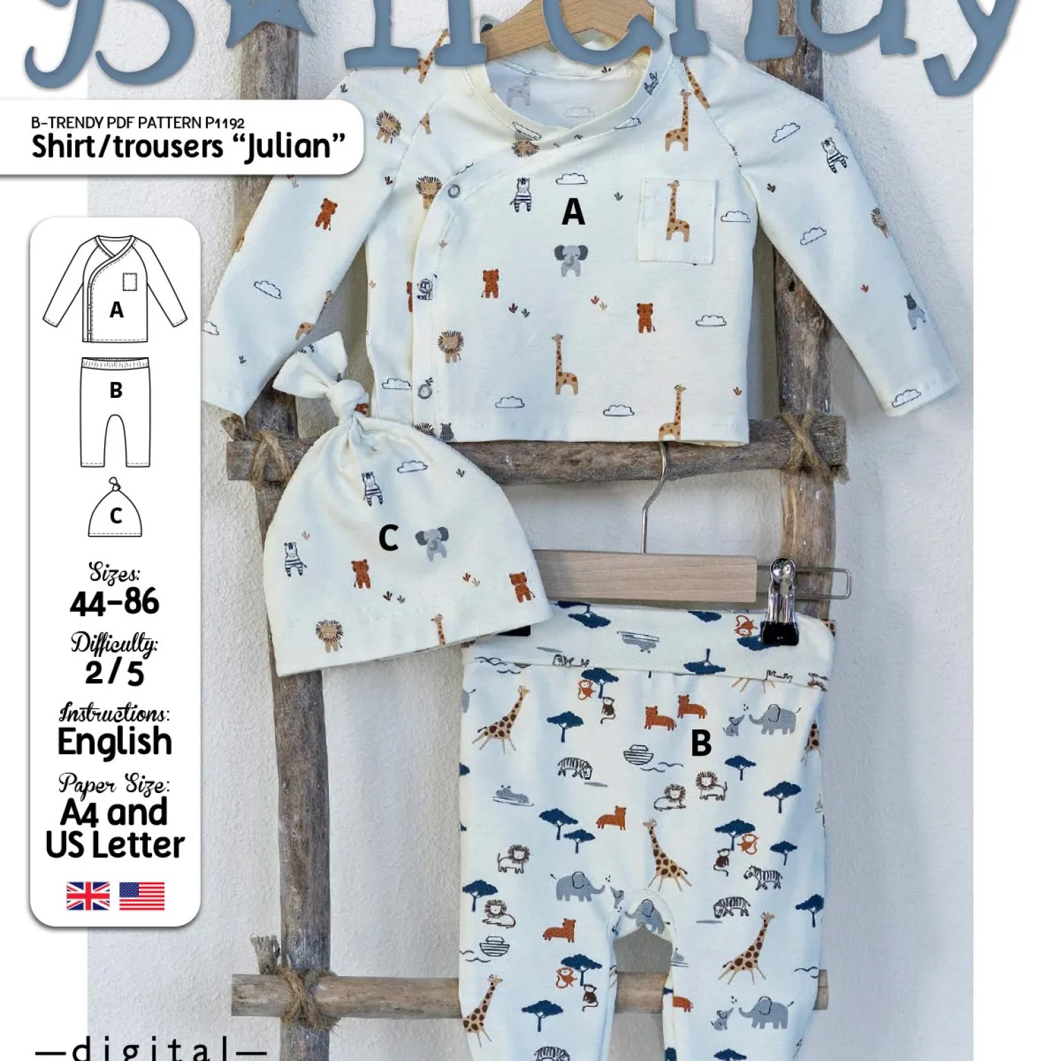 P1192 Shirt/Trousers Julian