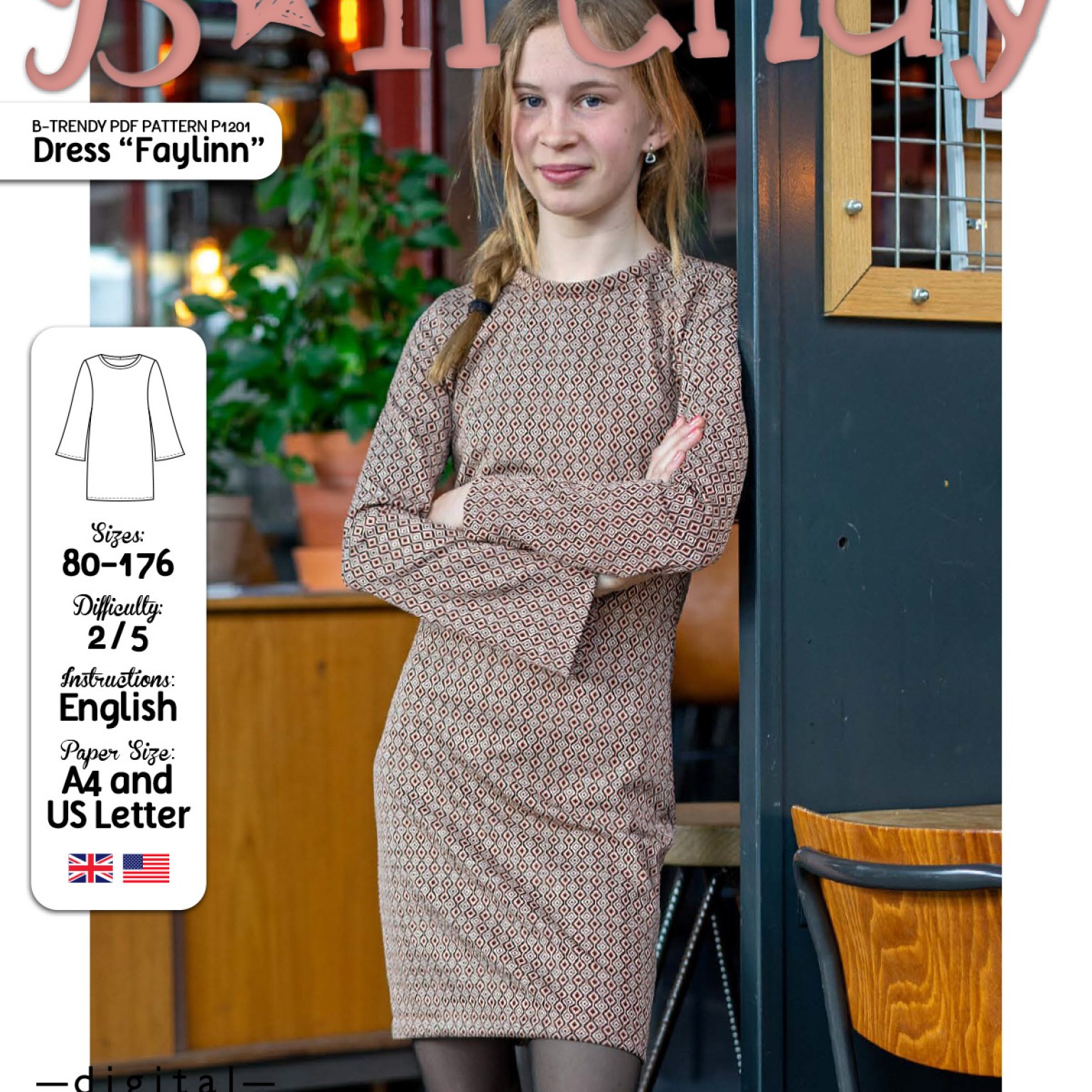 P1201 Dress Faylinn