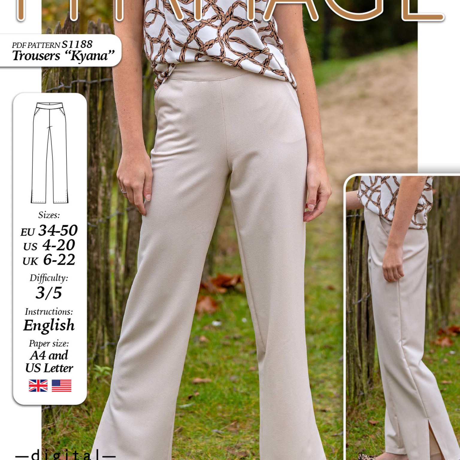 S1188 Trousers Kyana