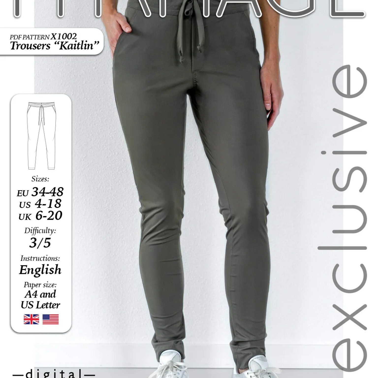 X1002 Trousers Kaitlin
