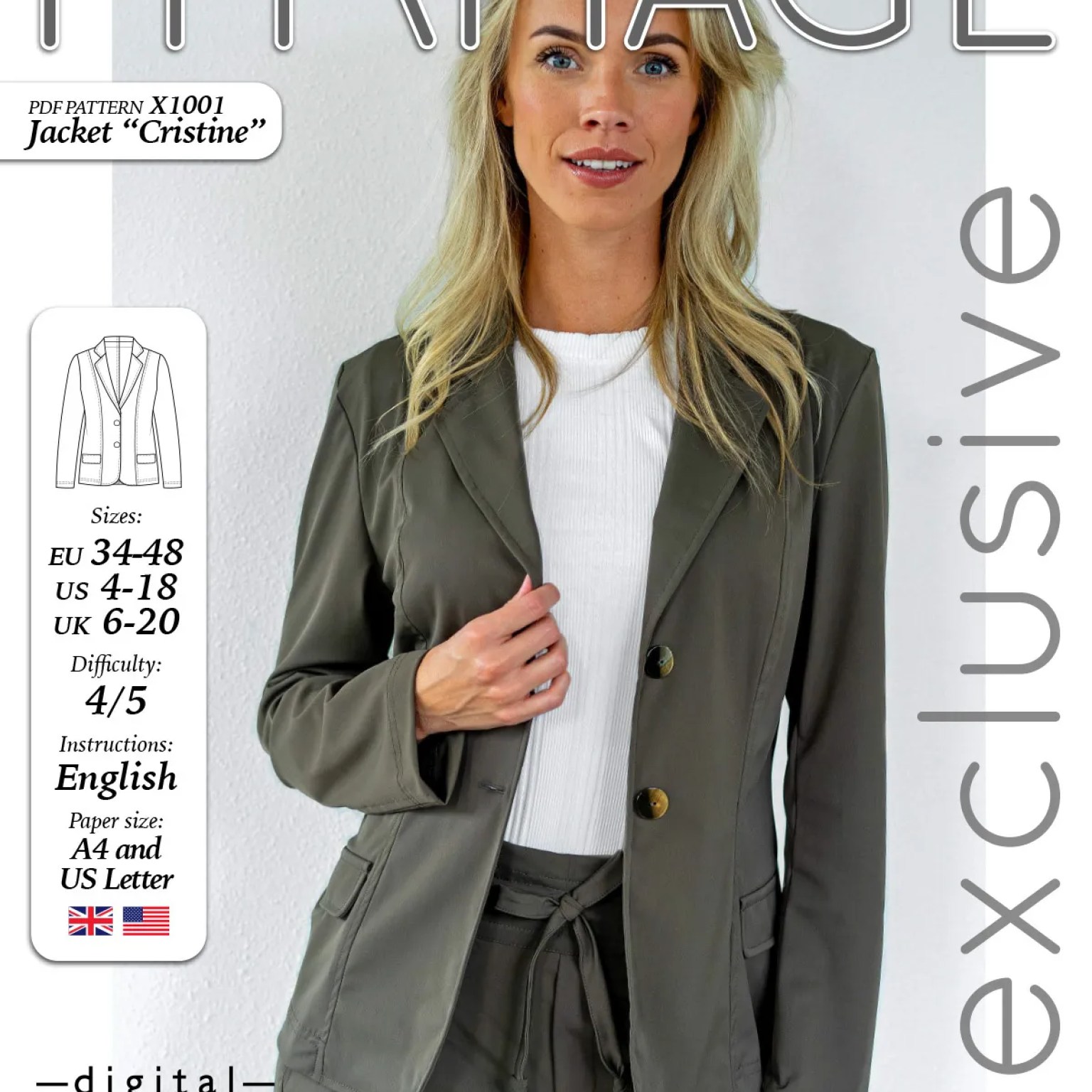 X1001 Jacket Cristine