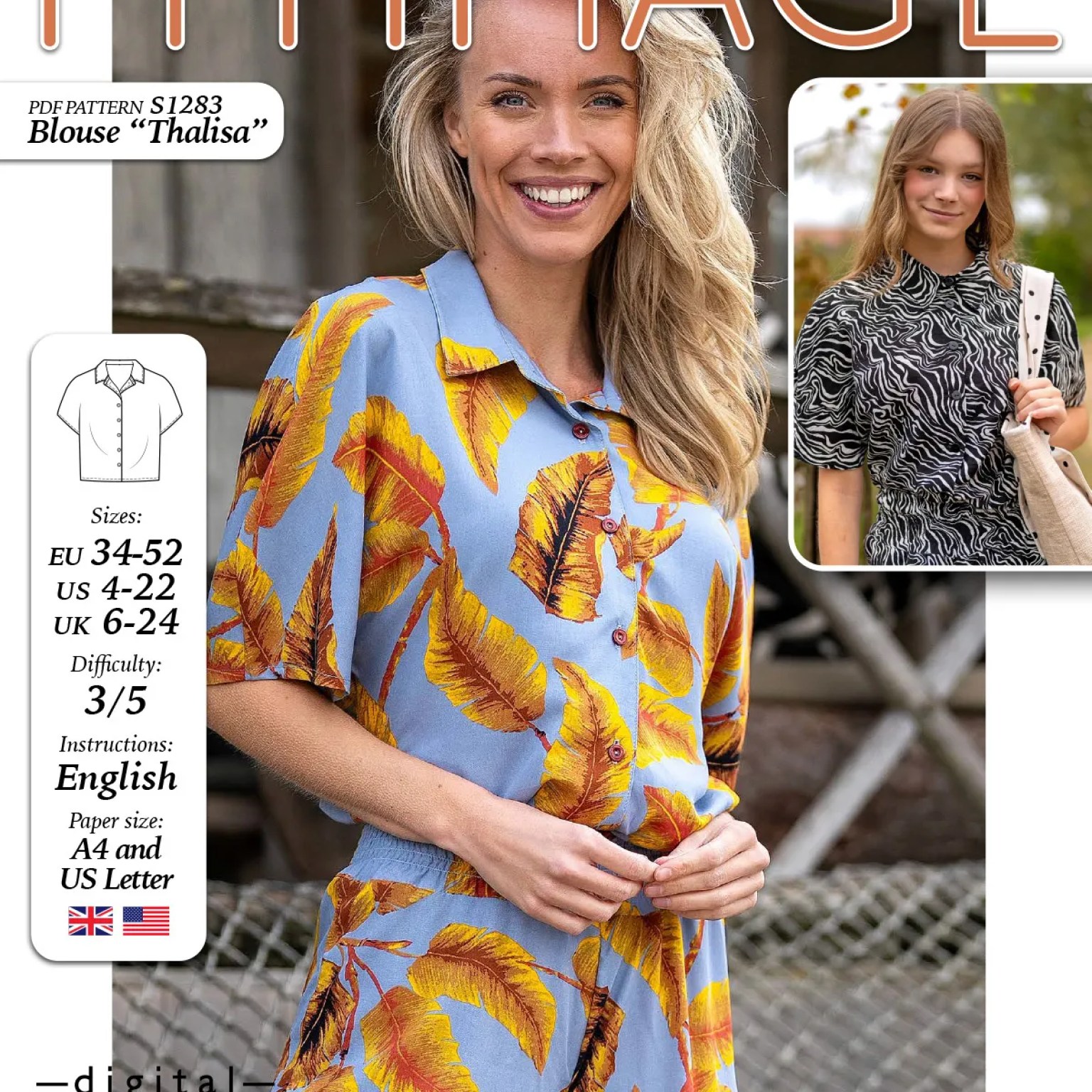S1283 Blouse Thalisa