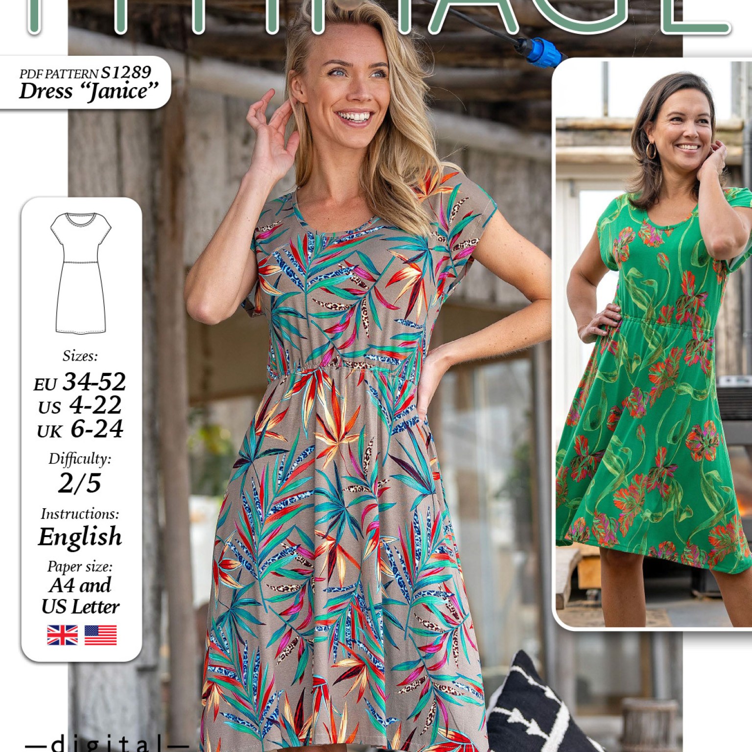 S1289 Dress Janice
