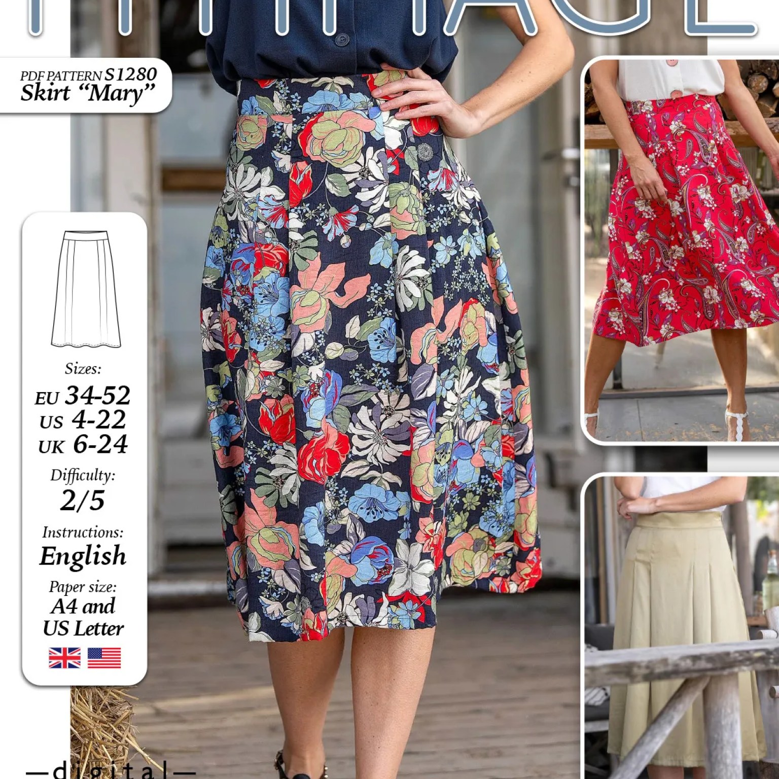 S1280 Skirt Mary