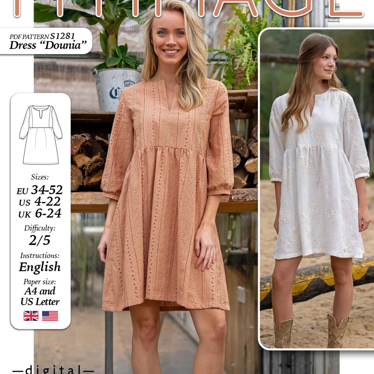 S1281 Dress Dounia