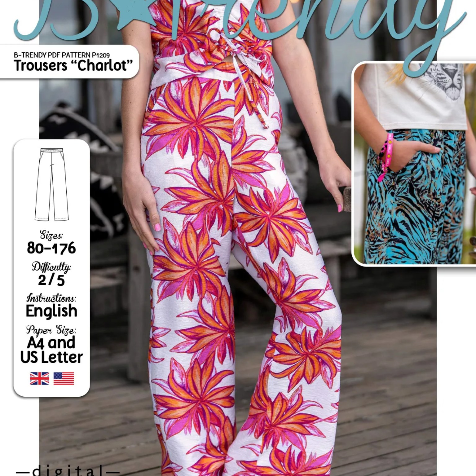 P1209 Trousers Charlot