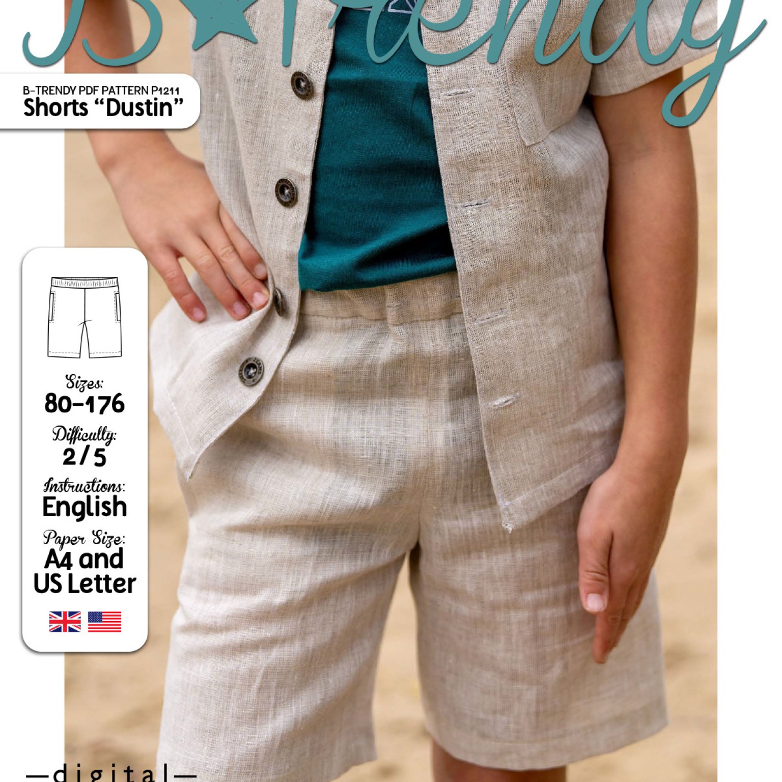 P1211 Shorts Dustin