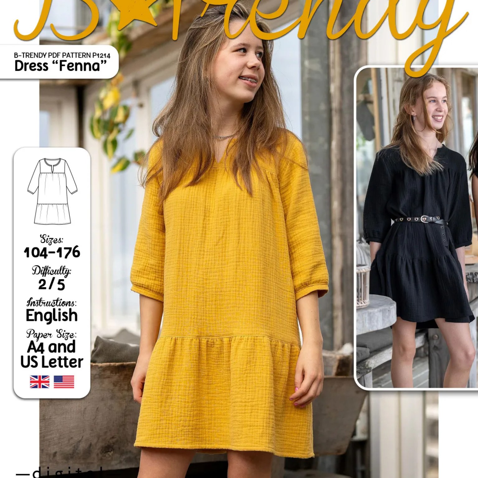 P1214 Dress Fenna