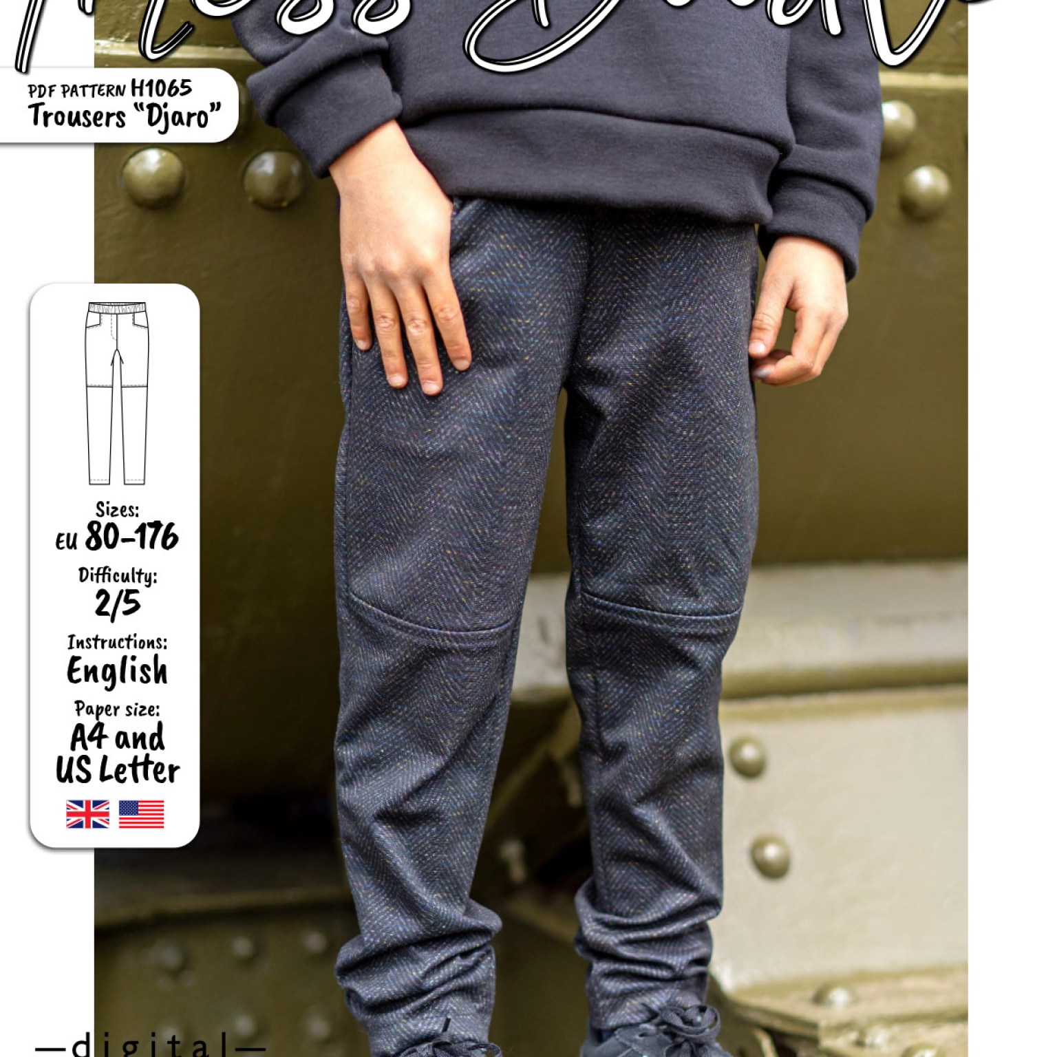 H1065 Trousers Djaro