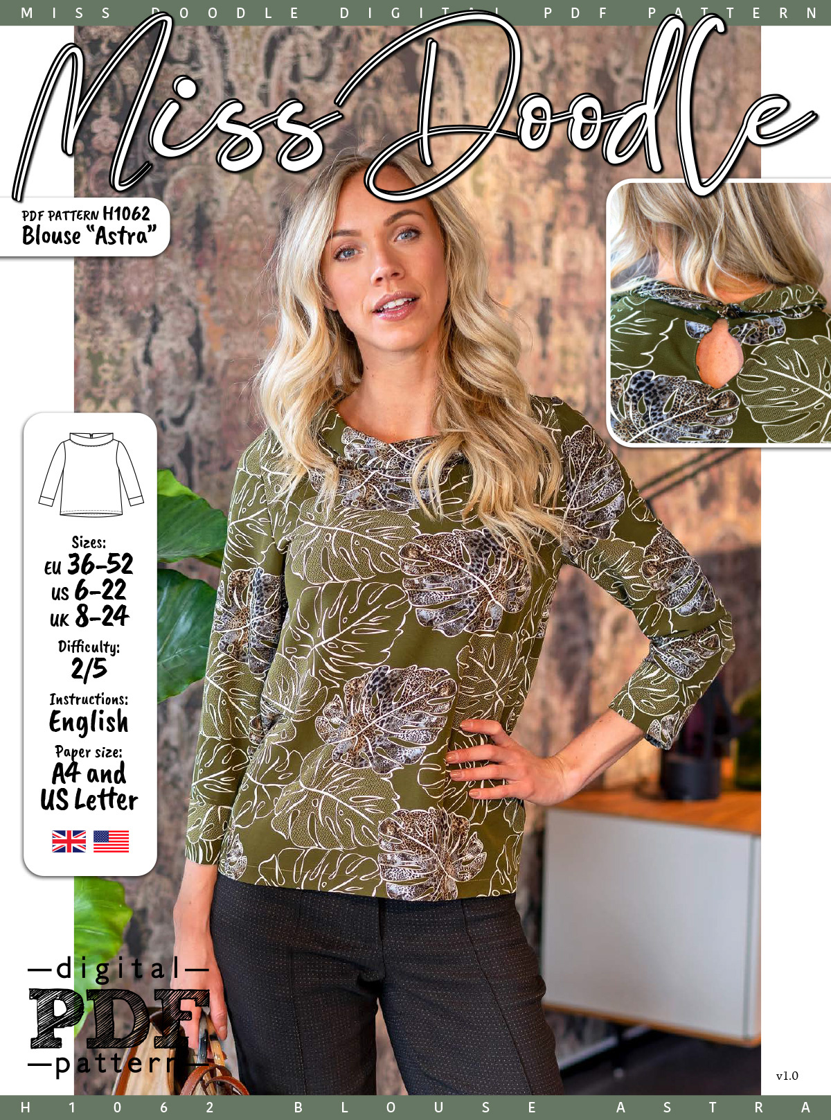 H1062 Blouse Astra H1062 Blouse Astra