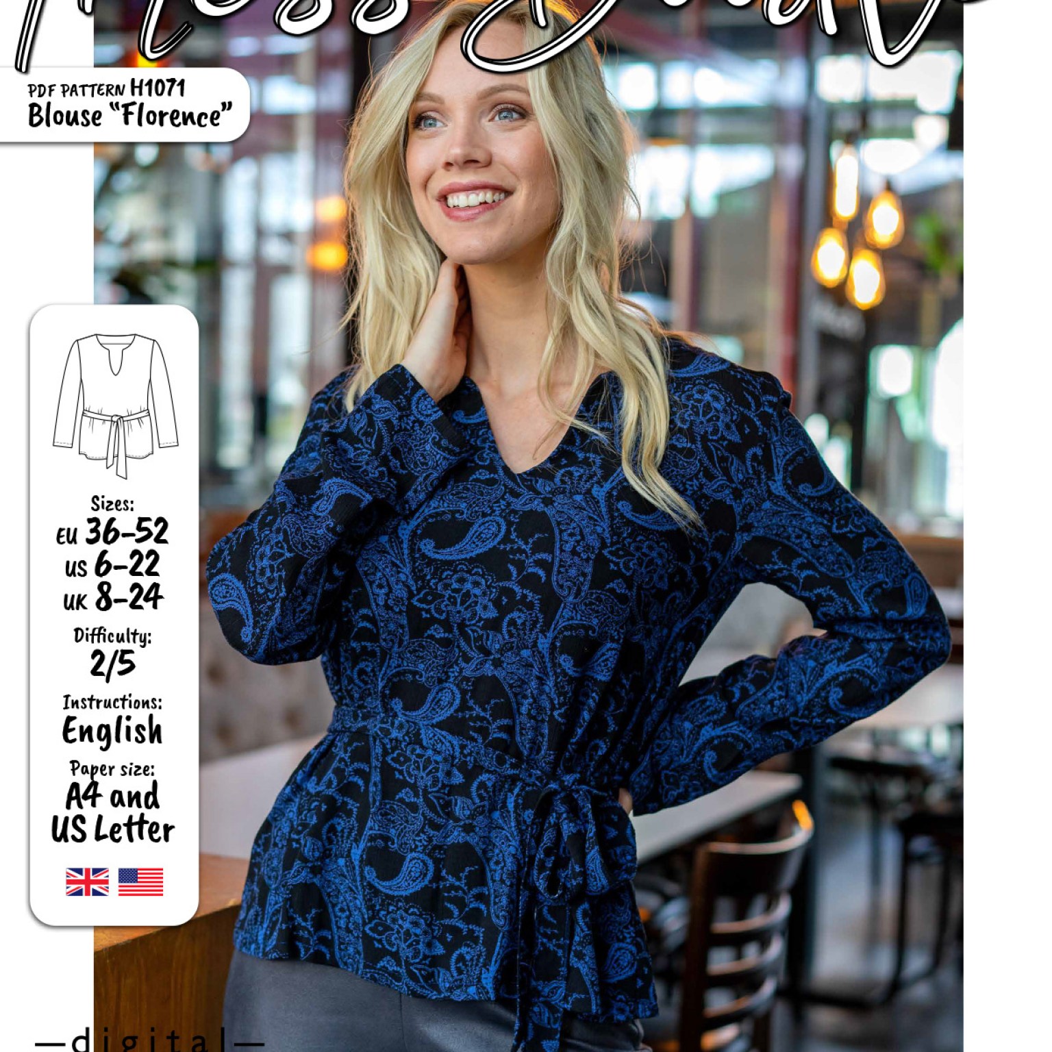 H1071 Blouse Florence