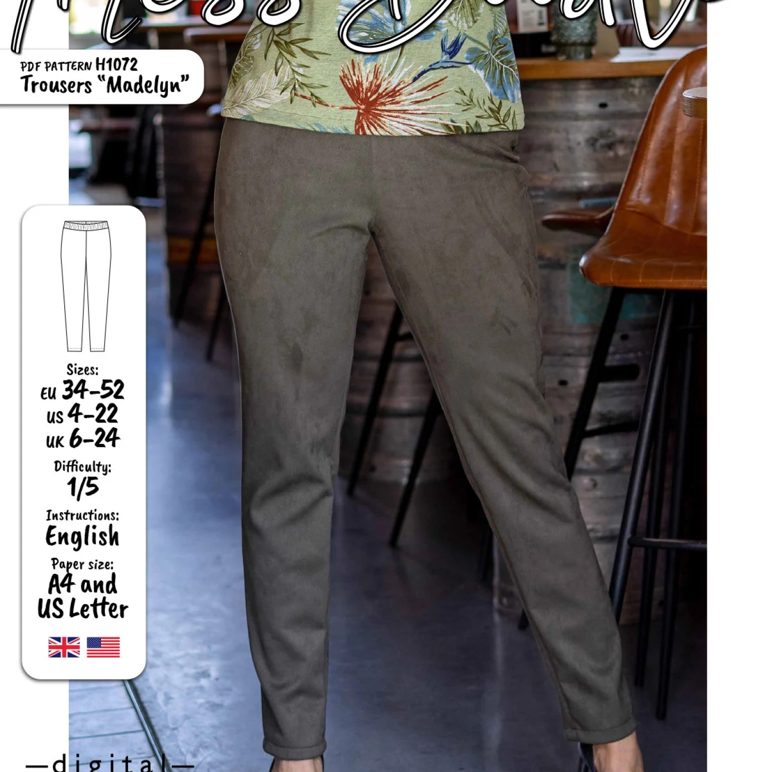 H1072 Trousers Madelyn