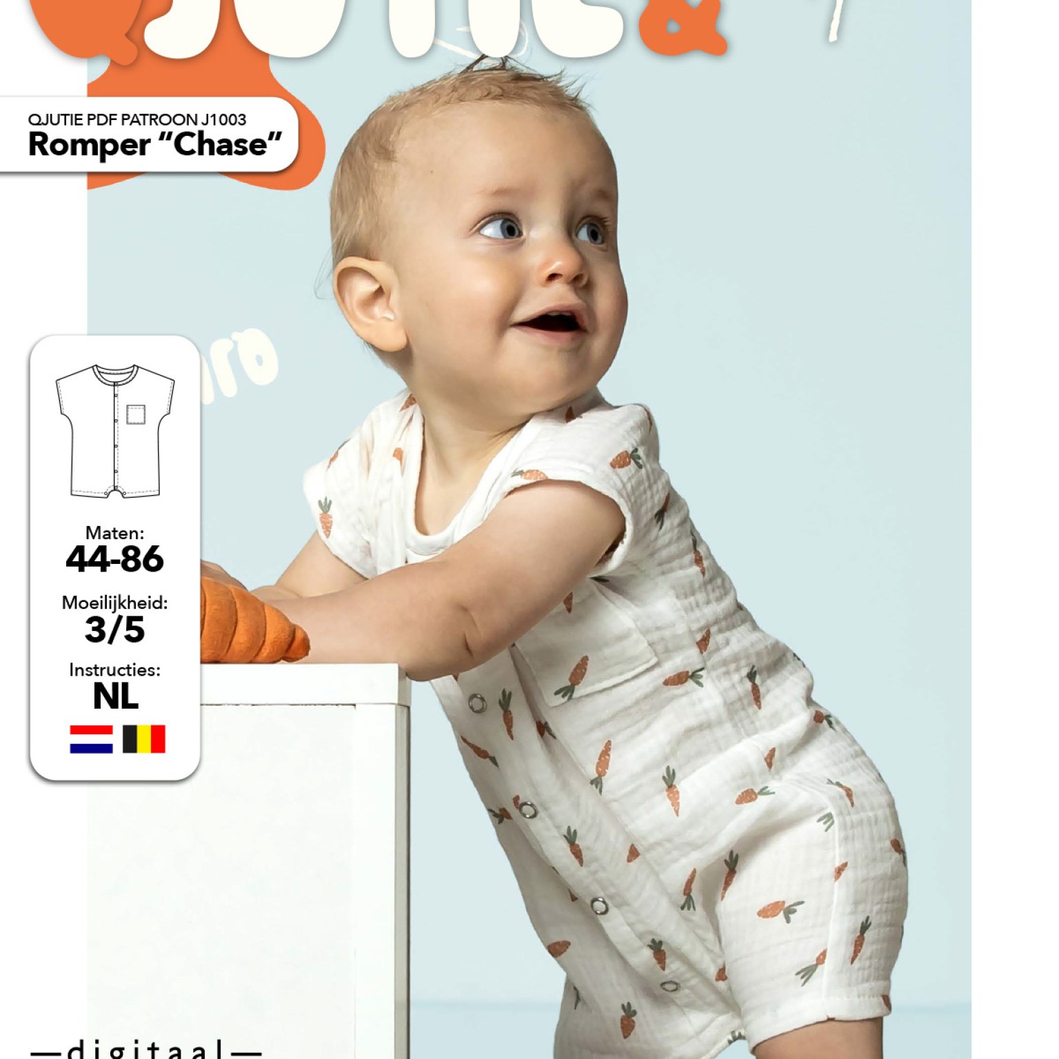 J1003 Romper Chase
