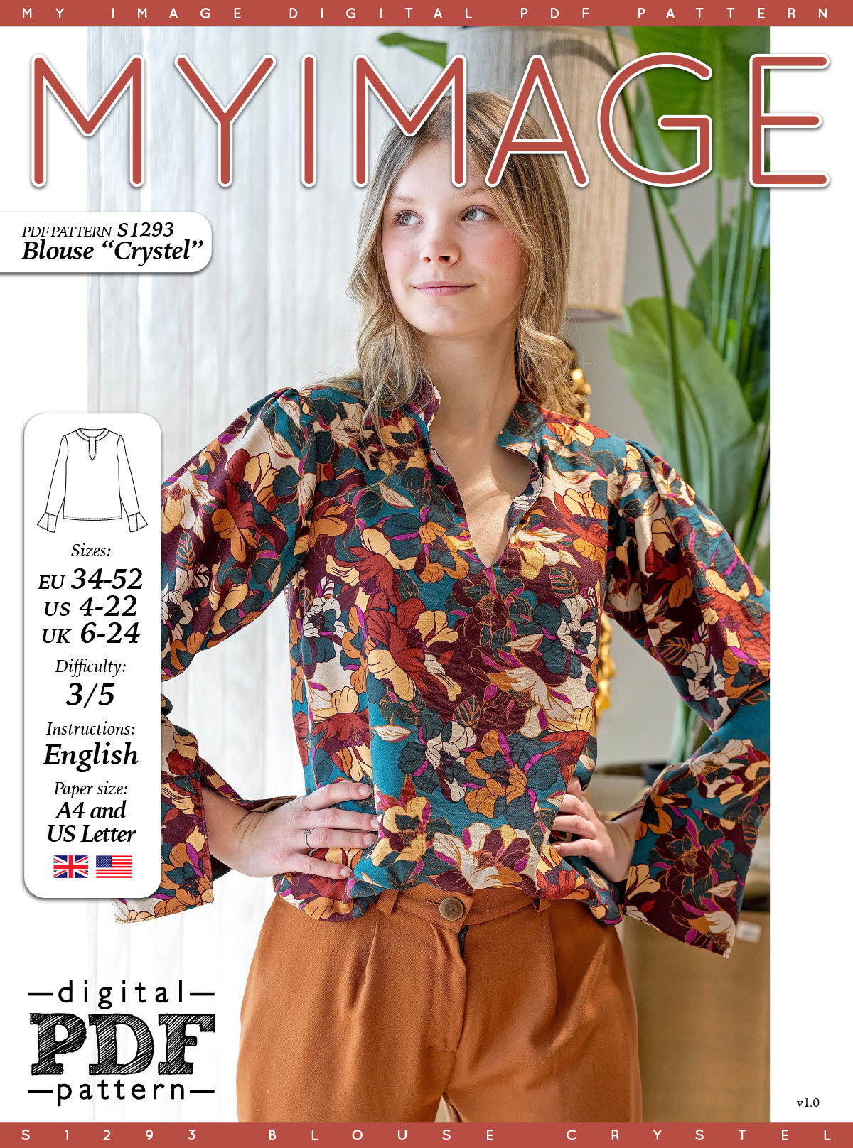 S1293 Blouse Crystel