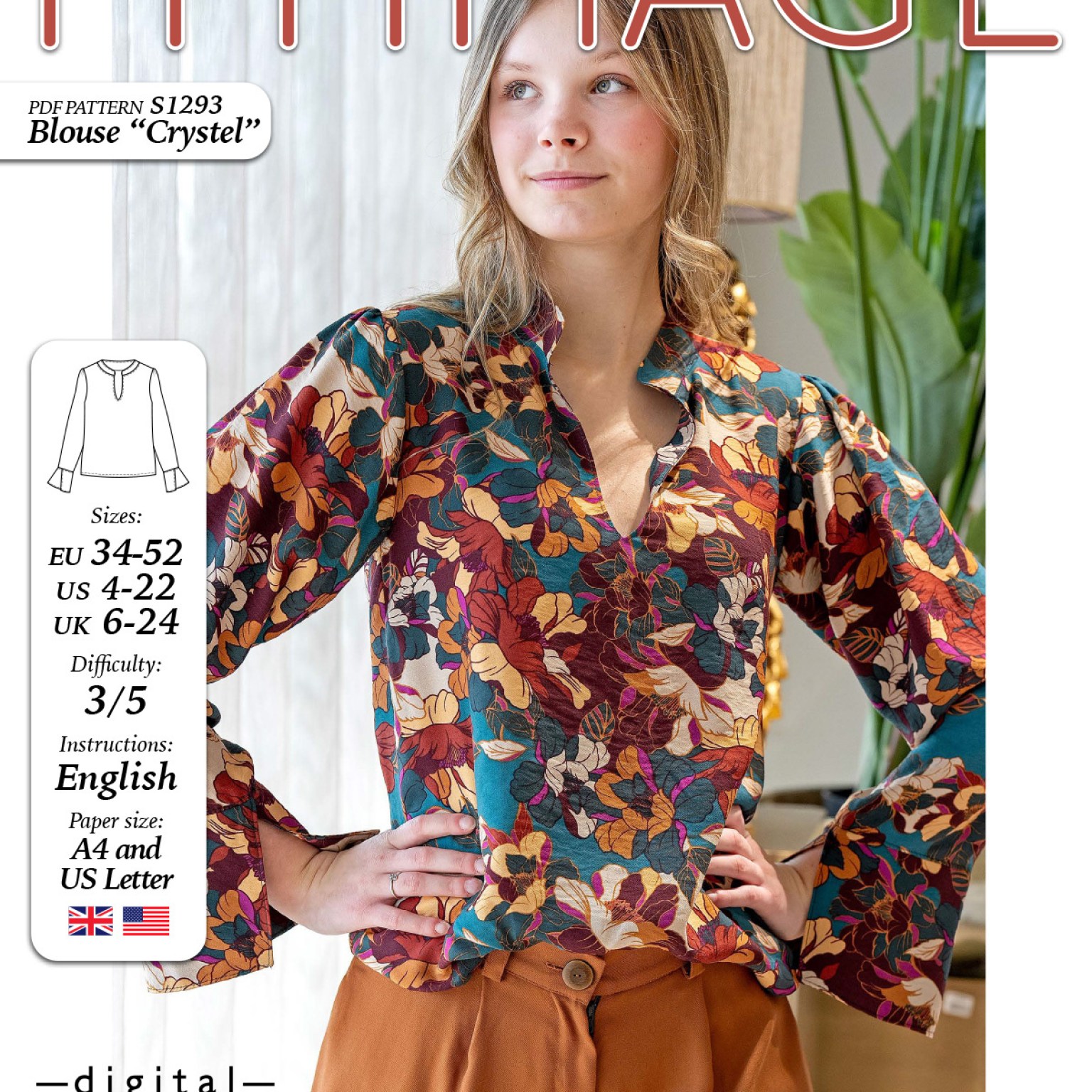 S1293 Blouse Crystel