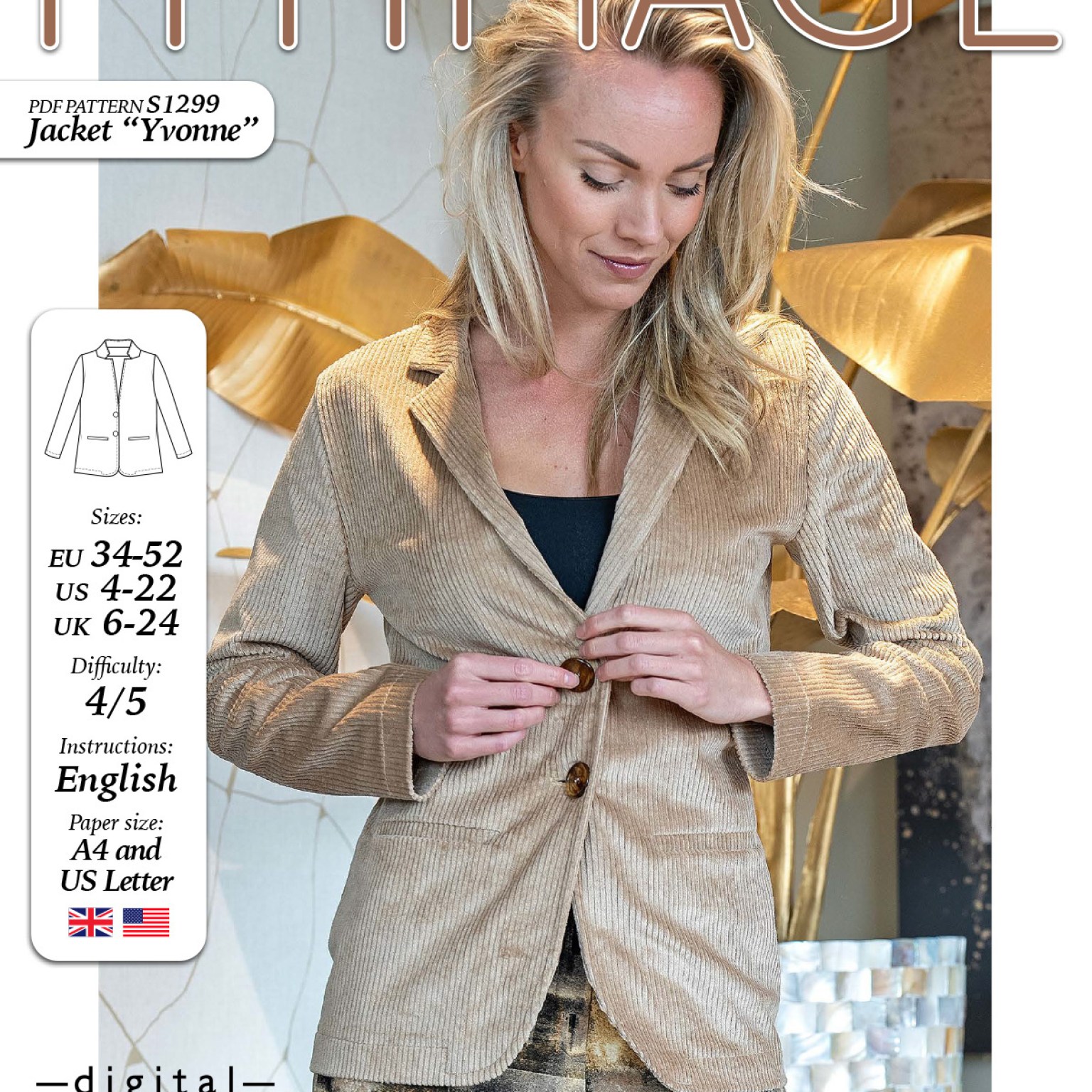 S1299 Jacket Yvonne