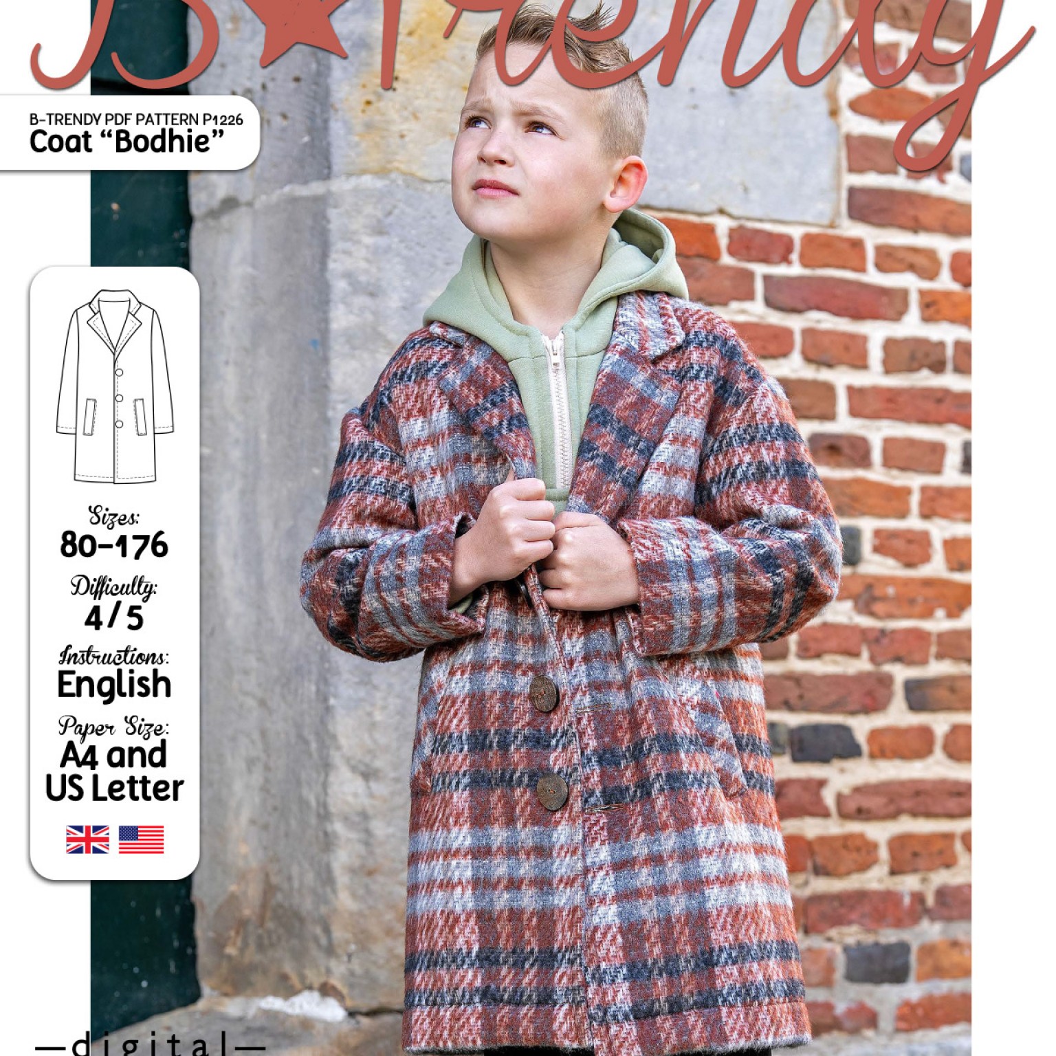 P1226 Coat Bodhie
