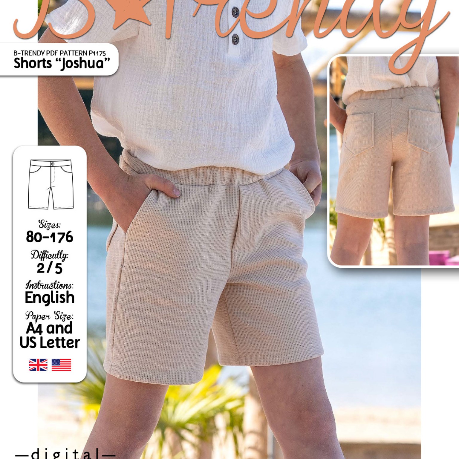 P1175 Shorts Joshua