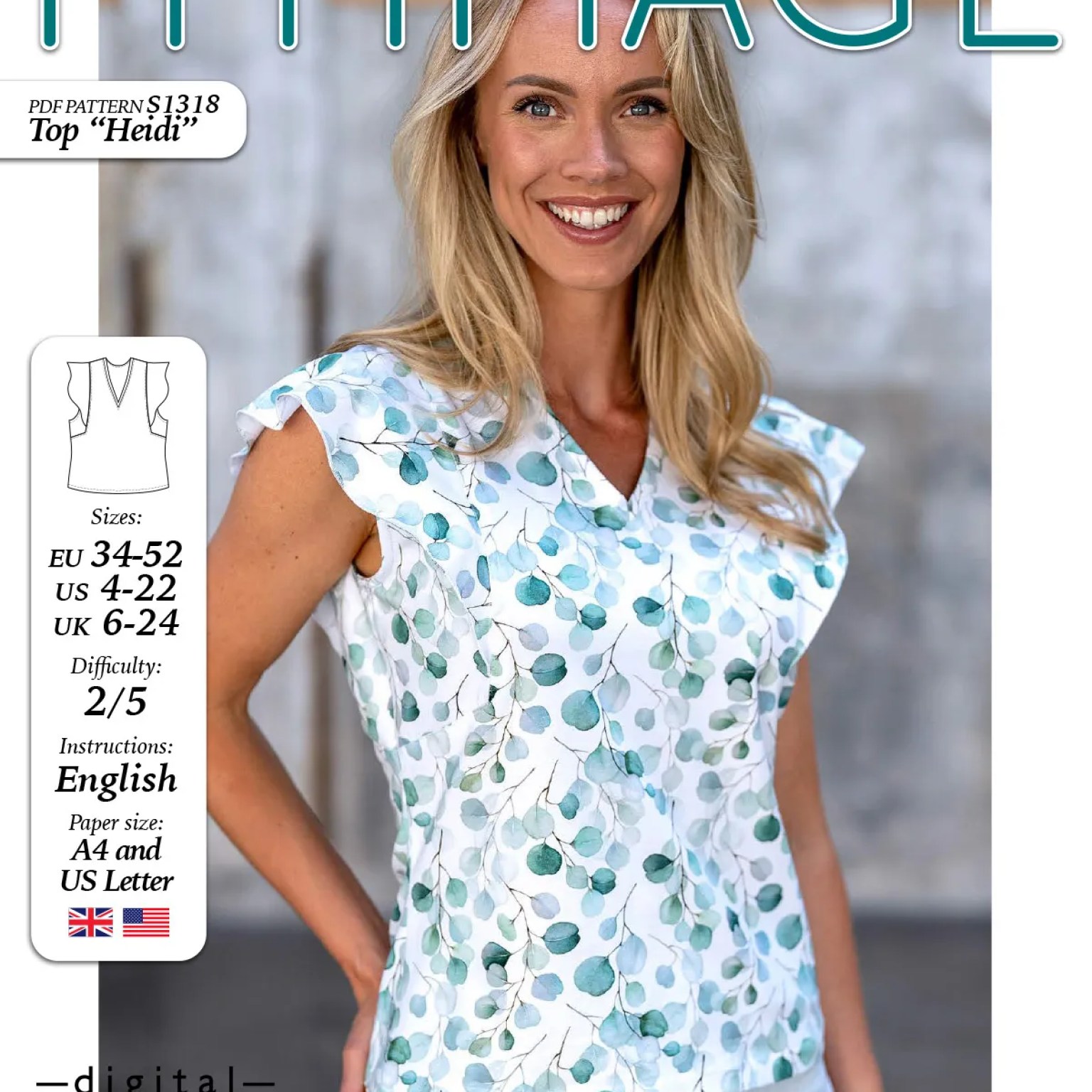 S1318 Top Heidi