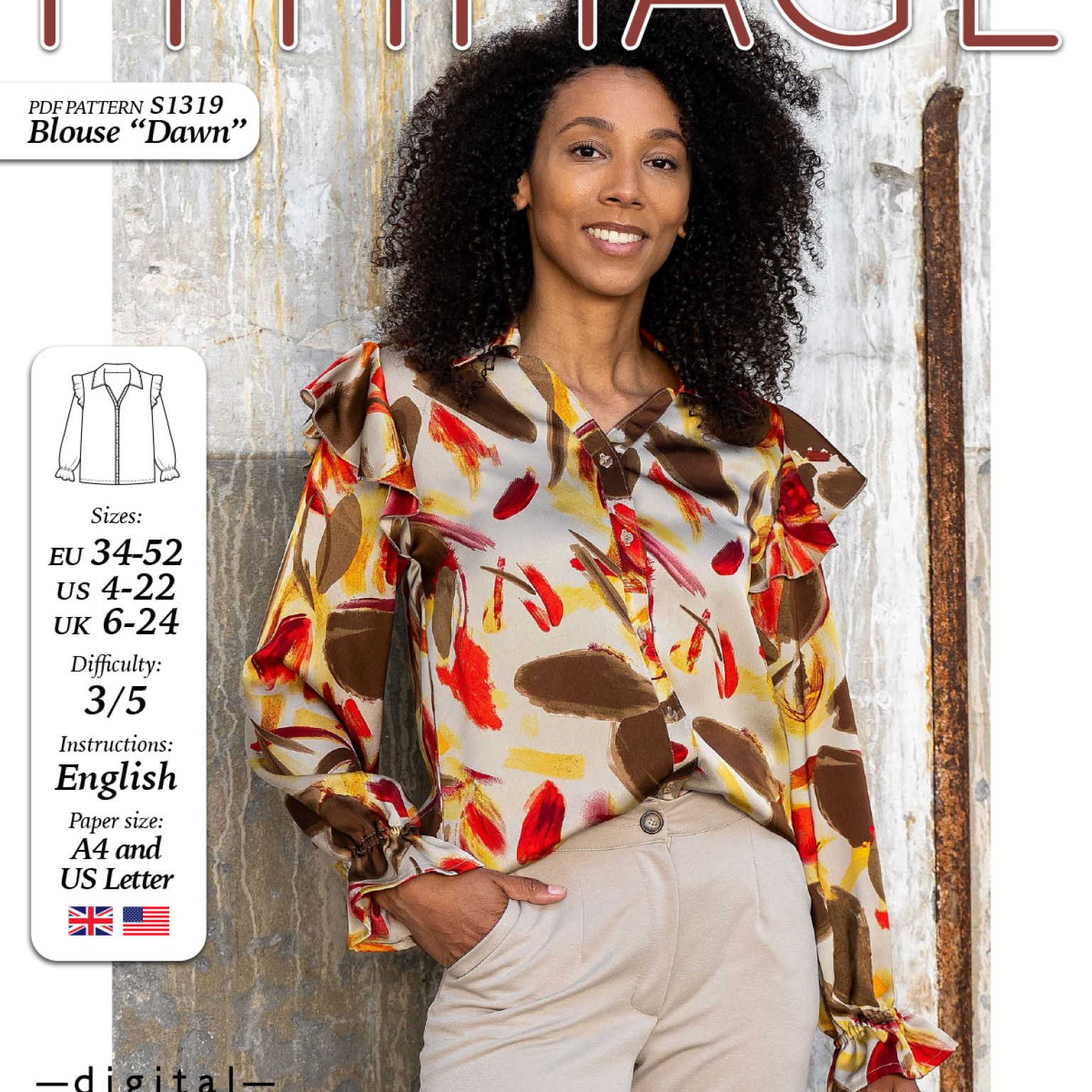 S1319 Blouse Dawn