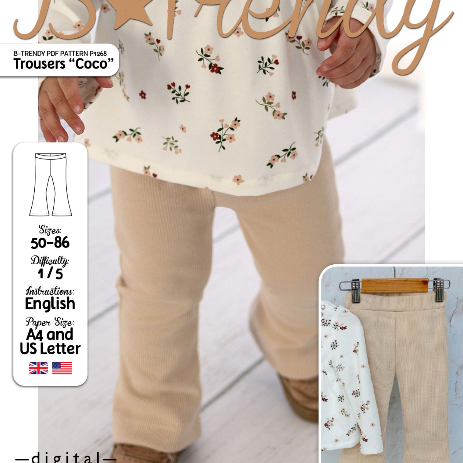 P1268 Trousers Coco