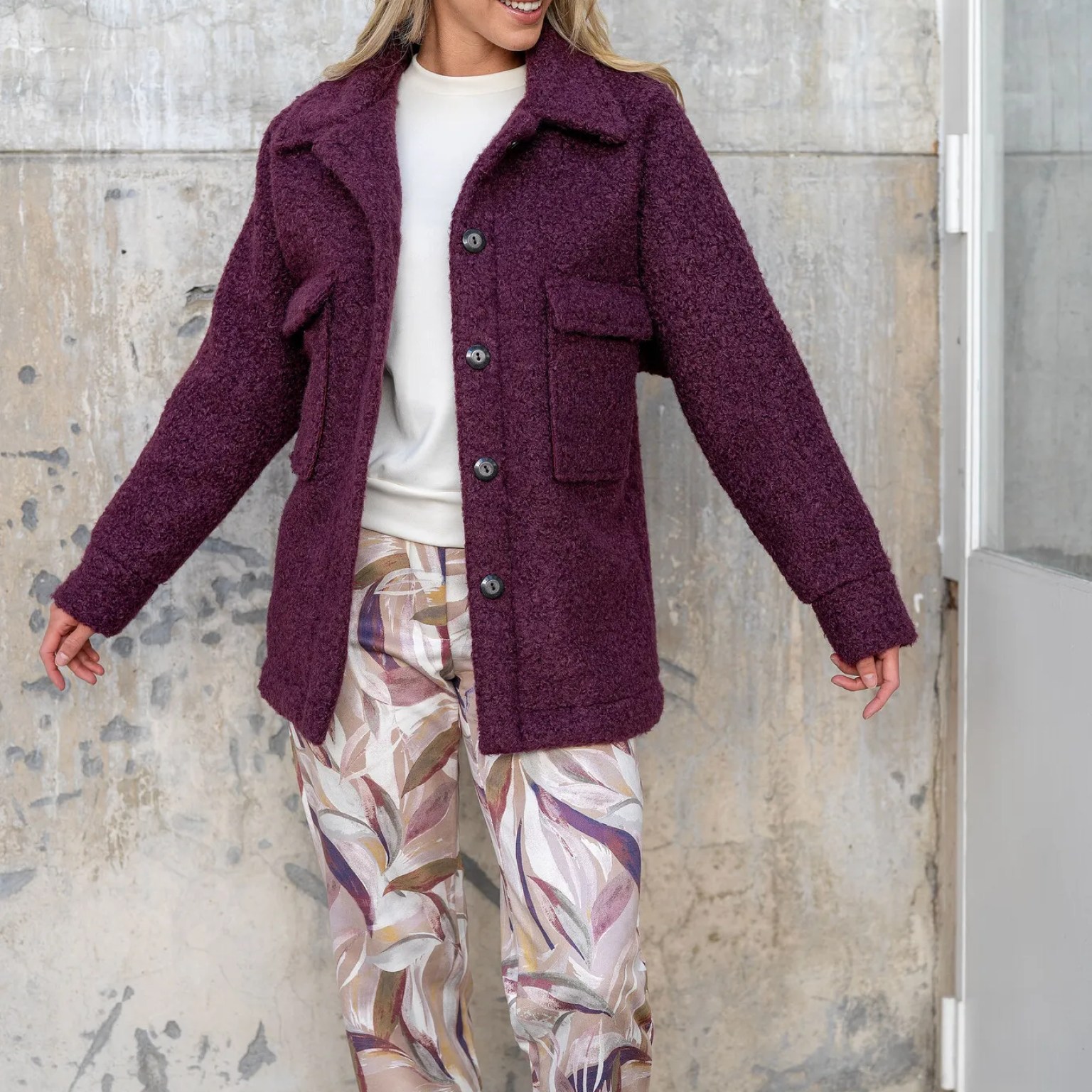 S1329 Coat Peach S1329 Coat Peach