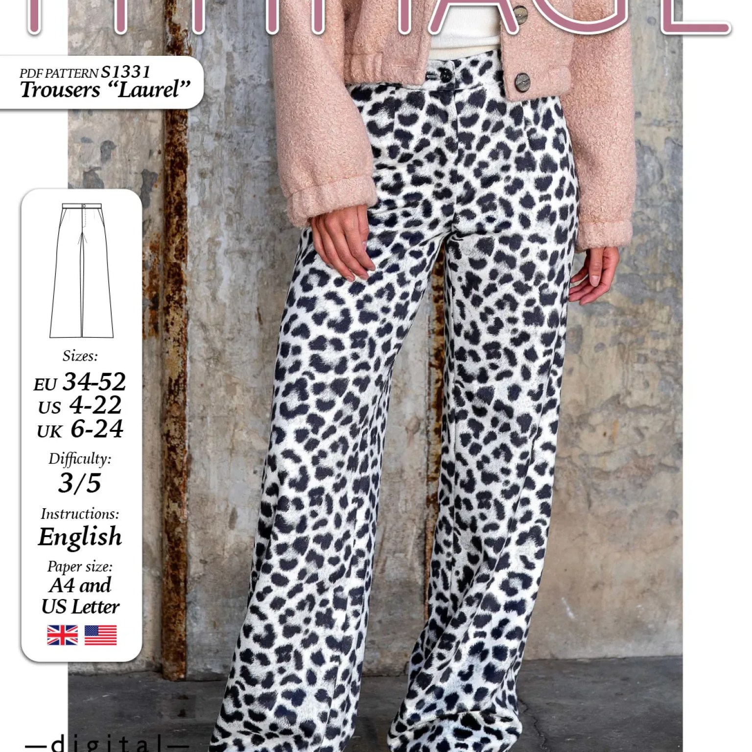 S1331 Trousers Laurel
